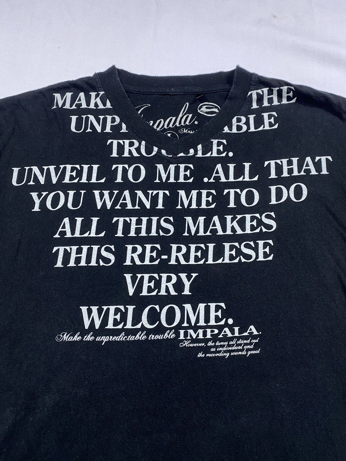 If Six Was Nine Japanese Impala poem gothic punk style long slevee Size US L / EU 52-54 / 3 - 4 Thumbnail