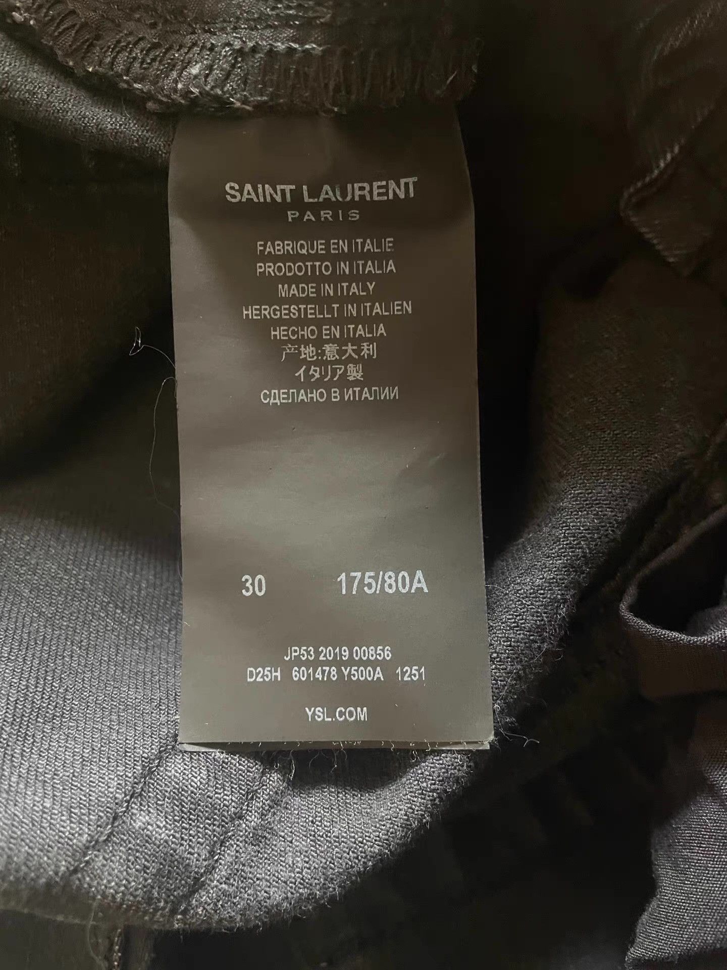 Saint Laurent Paris Saint Laurent YSL jeans Q4 Size US 32 / EU 48 - 8 Thumbnail