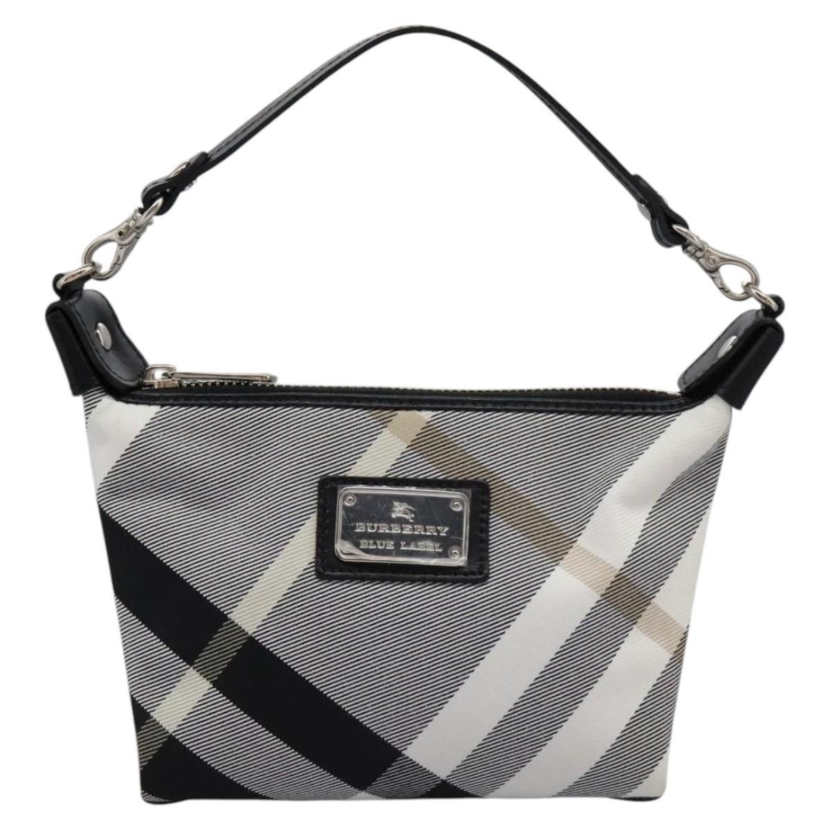 Burberry Nova Check Grey Canvas Clutch Bag (Pre-Owned) Size ONE SIZE - 1 Thumbnail