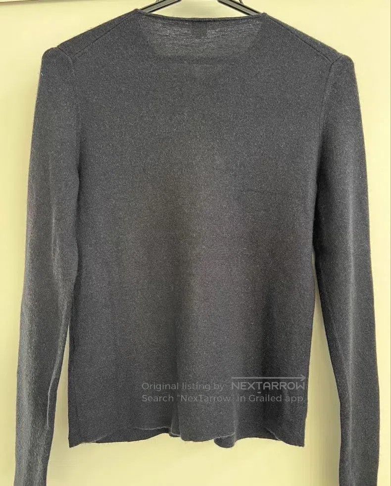 Hermes Hermes Black Cashmere Silk Open Cardigan Size XXS / US 00 / IT 34 - 2 Thumbnail