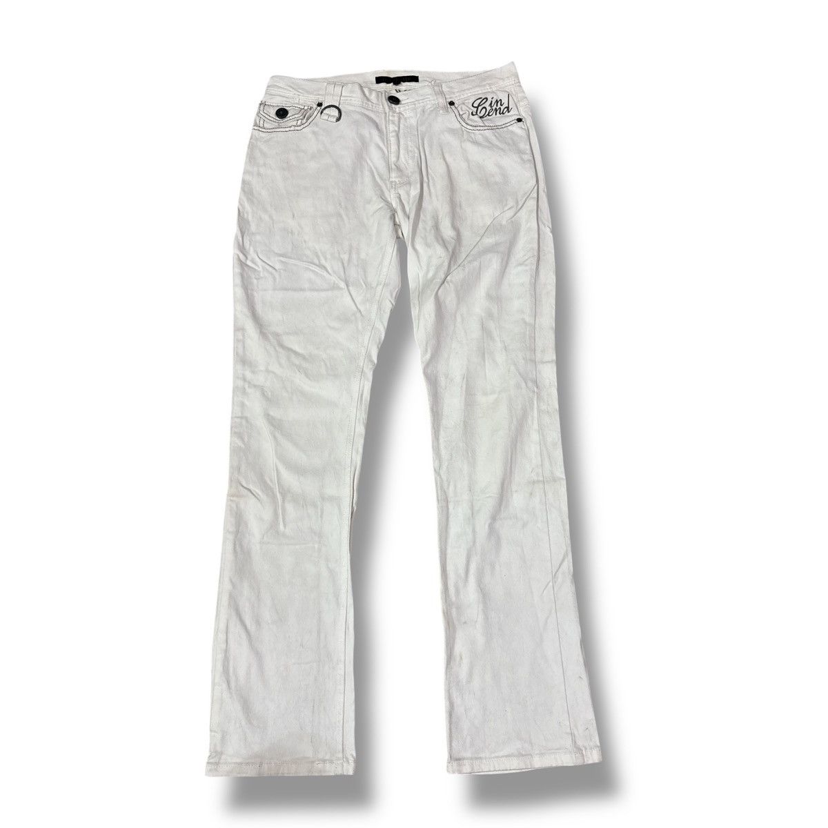 In The Attic In the Attic The Rodriguez Punk Style Jeans Size US 33 - 1 Thumbnail