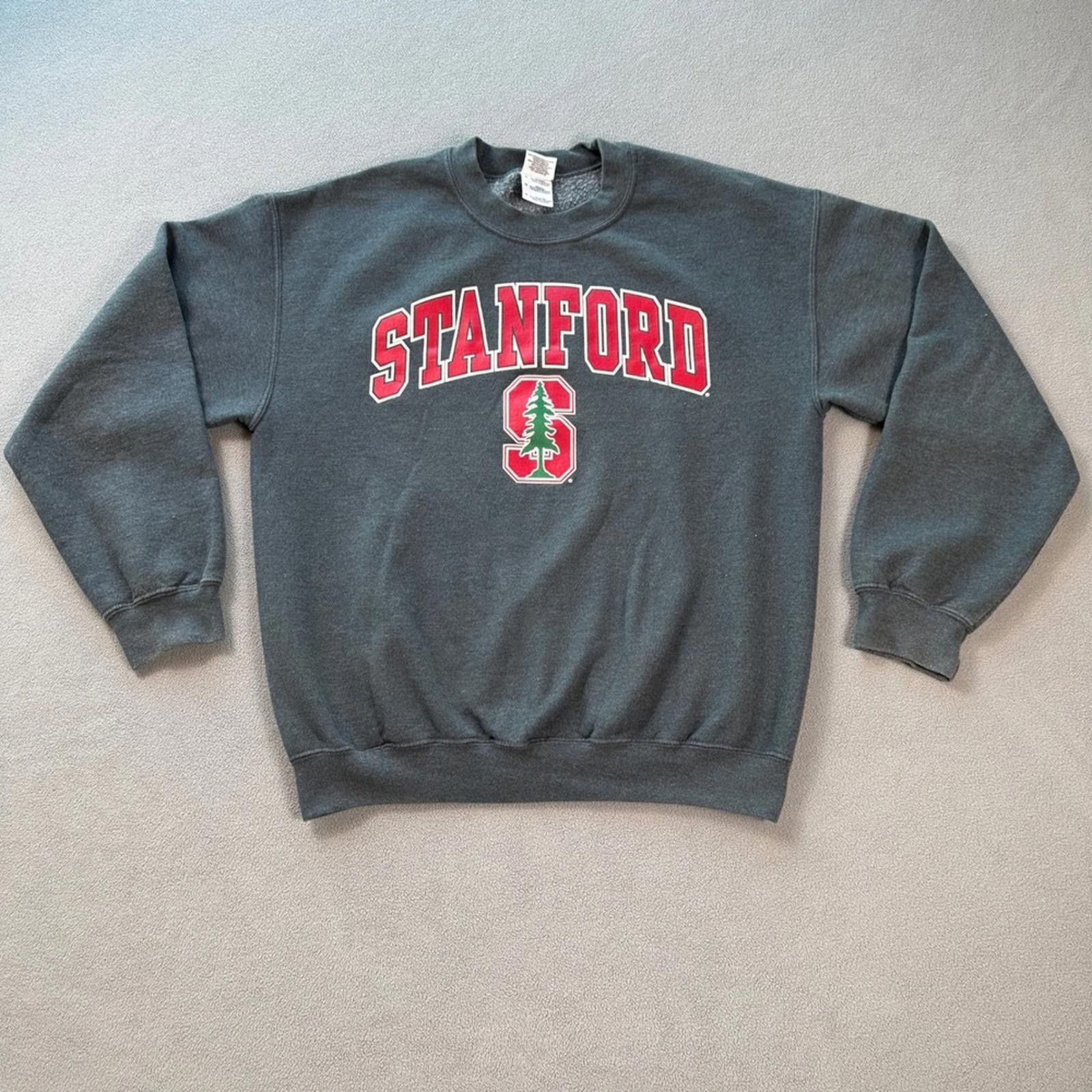 Gildan Stanford Sweatshirt Cardinal Men's Medium Gray Crewneck Size US M / EU 48-50 / 2 - 1 Thumbnail