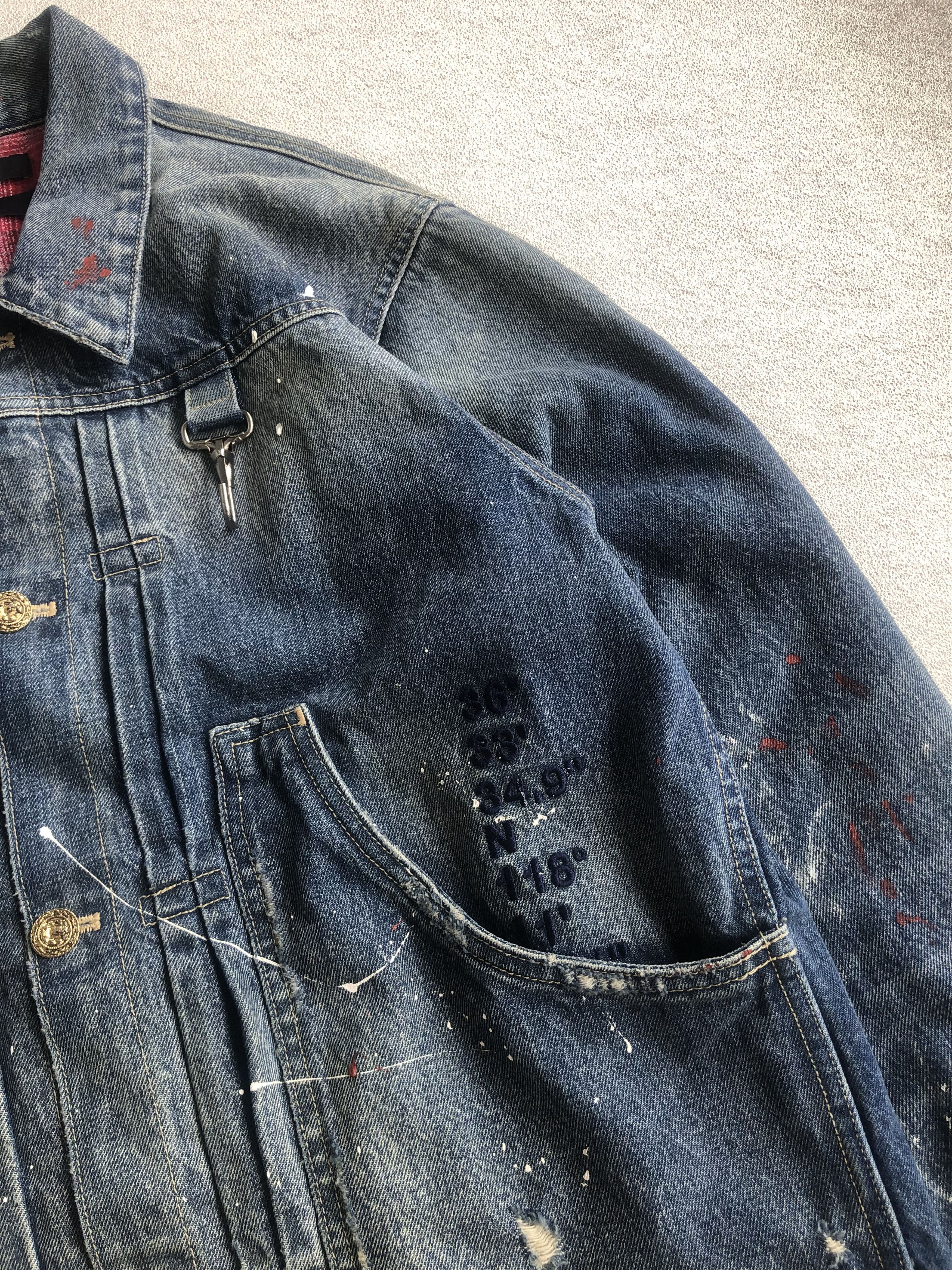 Reese Cooper Rare 🔥 AW2018 Reese Cooper Painter Denim Jacket Size US L / EU 52-54 / 3 - 10 Thumbnail