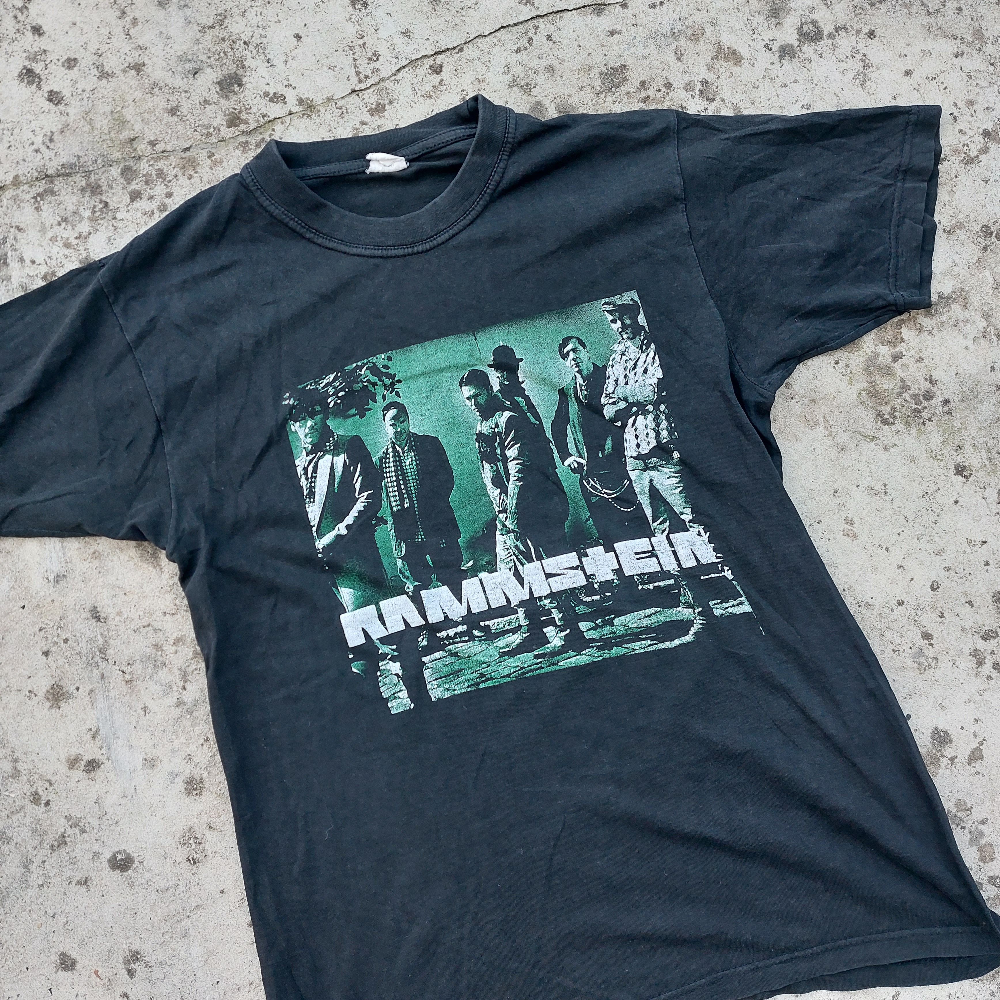 Band Tees × Vintage rammstein vintage tshirt metal band print Size US M / EU 48-50 / 2 - 2 Thumbnail