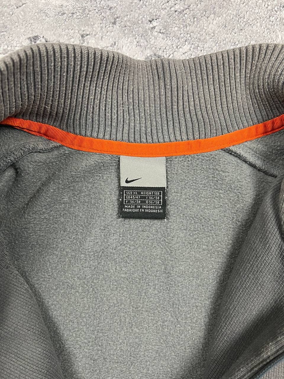 Nike Vintage Nike Zip 1/4 Zip Faded Boxy Japanese Y2K Swoosh Logo Size US XL / EU 56 / 4 - 6 Thumbnail