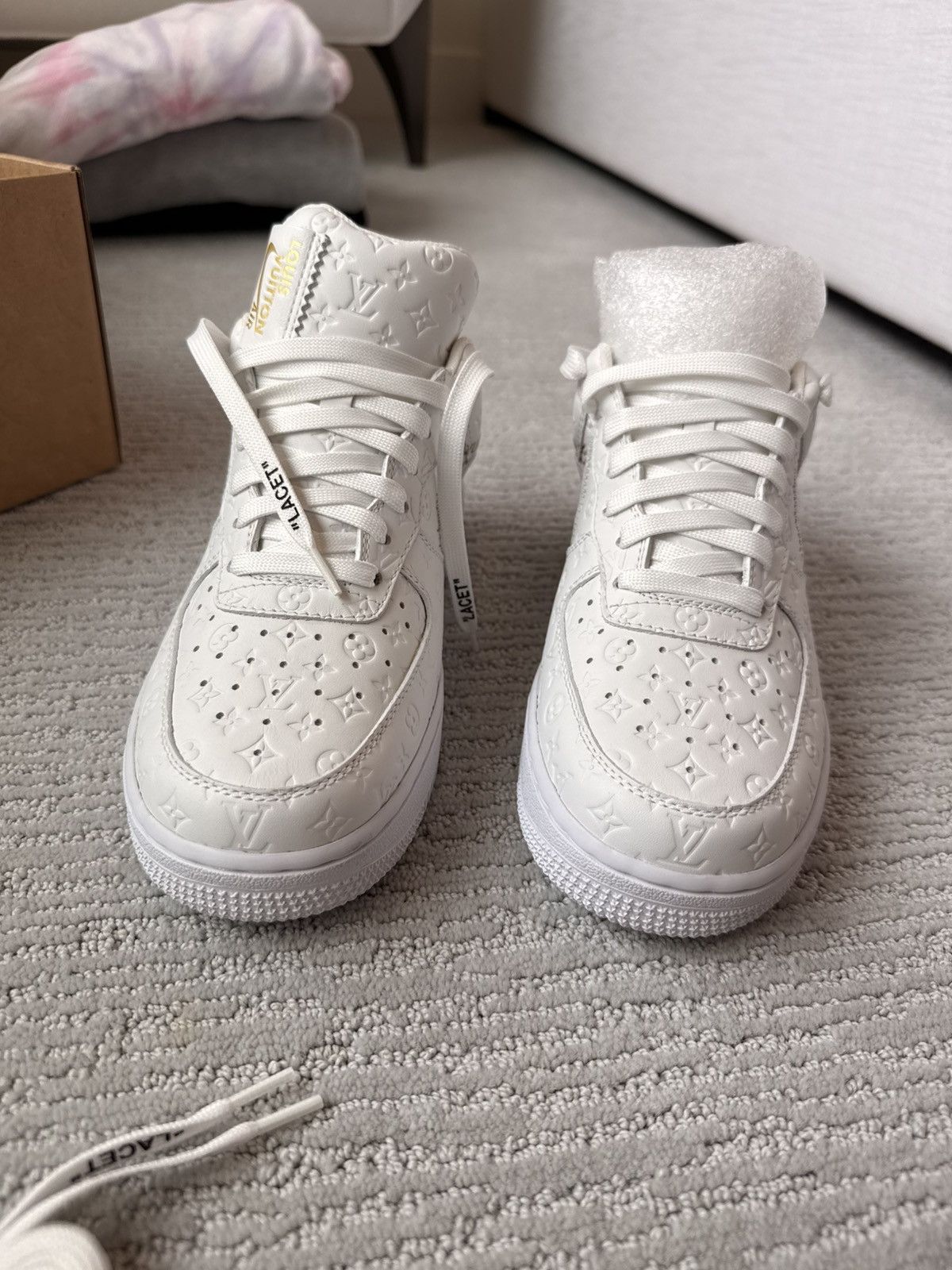Louis Vuitton Louis Vuitton Nike Air Force 1 Low Size US 6.5 / EU 39-40 - 18 Thumbnail