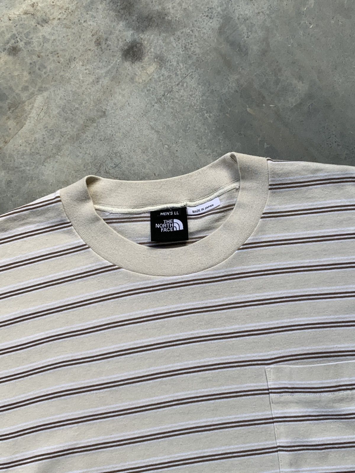 The North Face Vintage The North Face Single Stitch Stripe Tshirt Size US XL / EU 56 / 4 - 3 Thumbnail