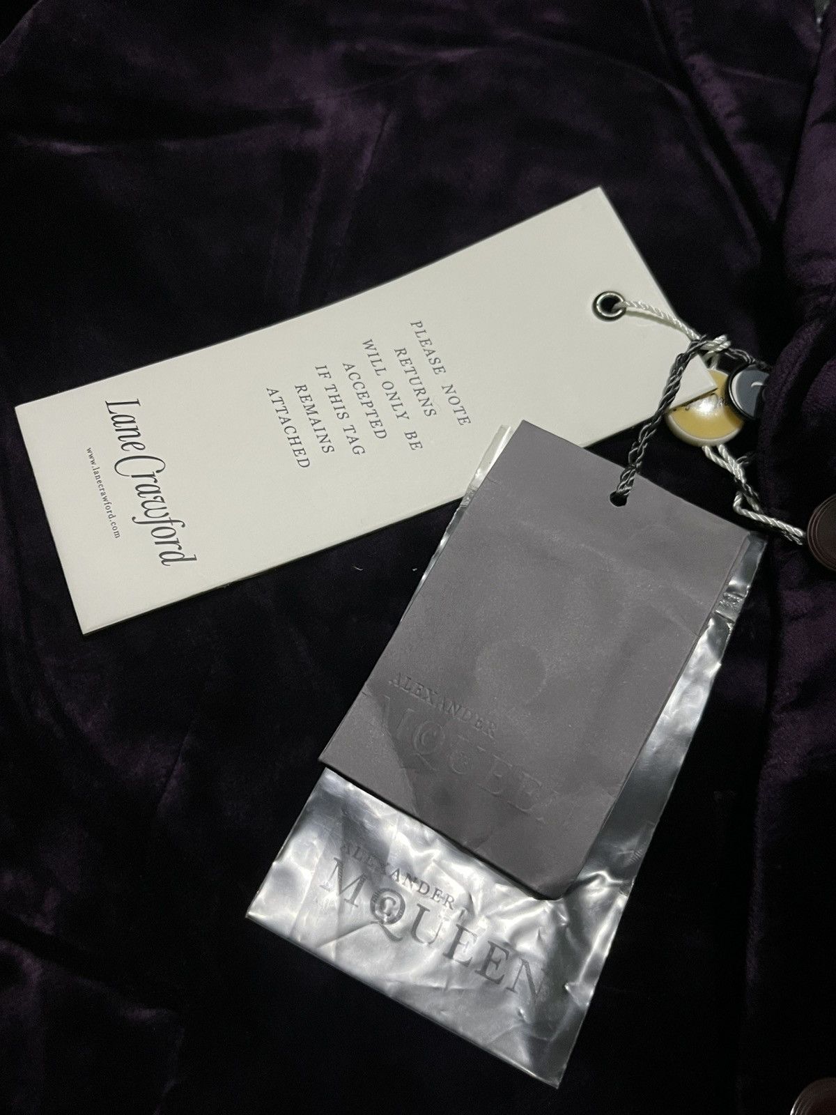 Alexander McQueen Brand New Alexander McQueen Velvet Blazer Size 52R - 5 Thumbnail