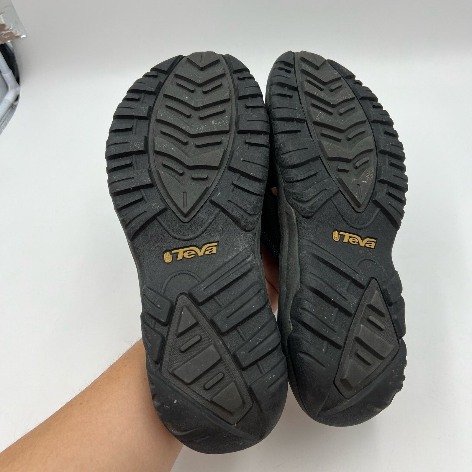 Teva Teva Katavi Slides 4145 Blue Suede Lug Soles Size US 11 / EU 44 - 4 Thumbnail