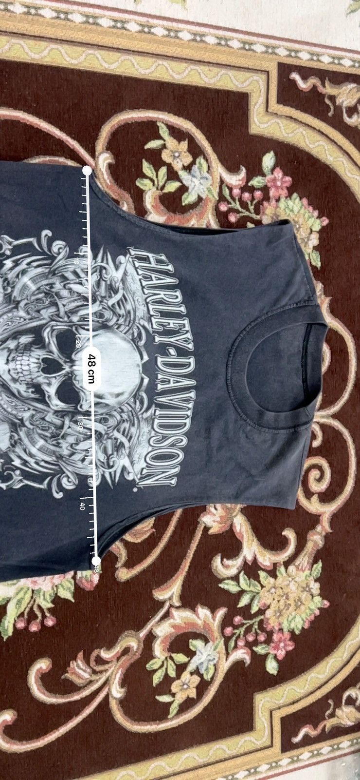 Harley Davidson × Vintage Sleeveless Shirt - Harley Davidson HD Size US M / EU 48-50 / 2 - 8 Thumbnail