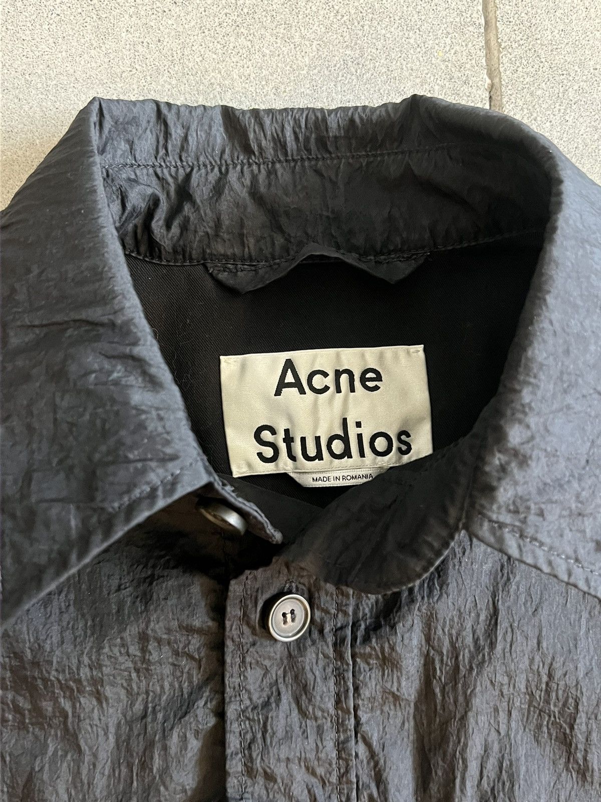 Acne Studios Acne AW20 tactical button up shirt Size US L / EU 52-54 / 3 - 5 Thumbnail