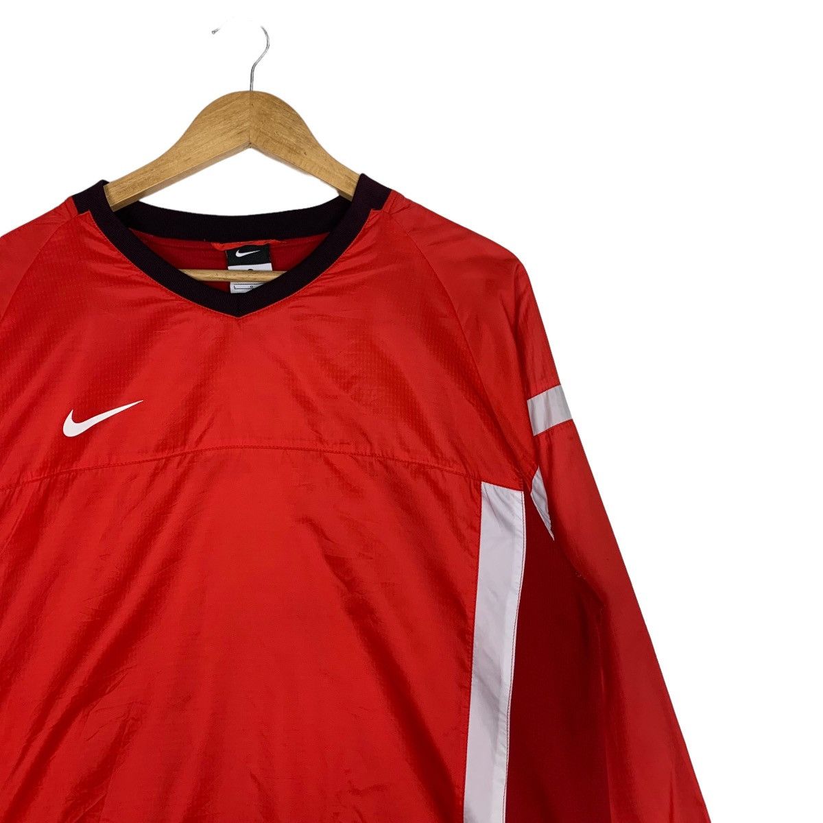 Nike NIKE Red Jersey #0995-C44 Size US L / EU 52-54 / 3 - 5 Thumbnail