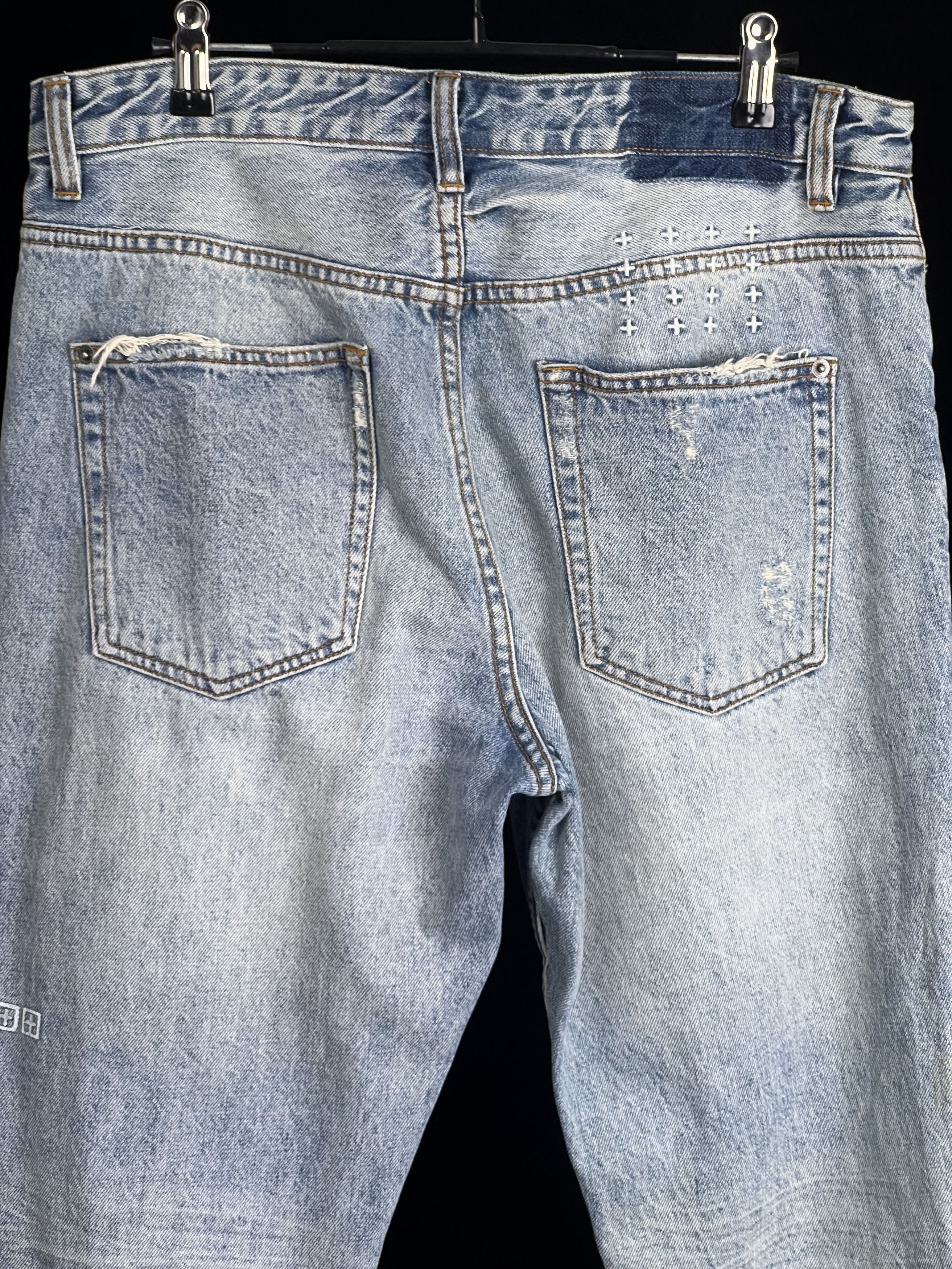 Ksubi Light Wash Denim Knee Abrasion Size 32 Size US 32 / EU 48 - 7 Thumbnail