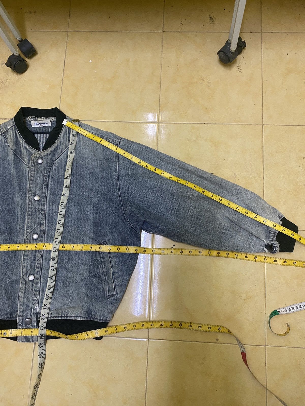 Blue Blue Japan × Japanese Brand × Vintage Blueway denim jacket Size US M / EU 48-50 / 2 - 10 Thumbnail