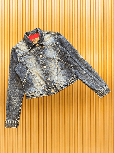Diesel Vintage Y2K DIESEL Denim Jacket Size M / US 6-8 / IT 42-44 - 1 Thumbnail