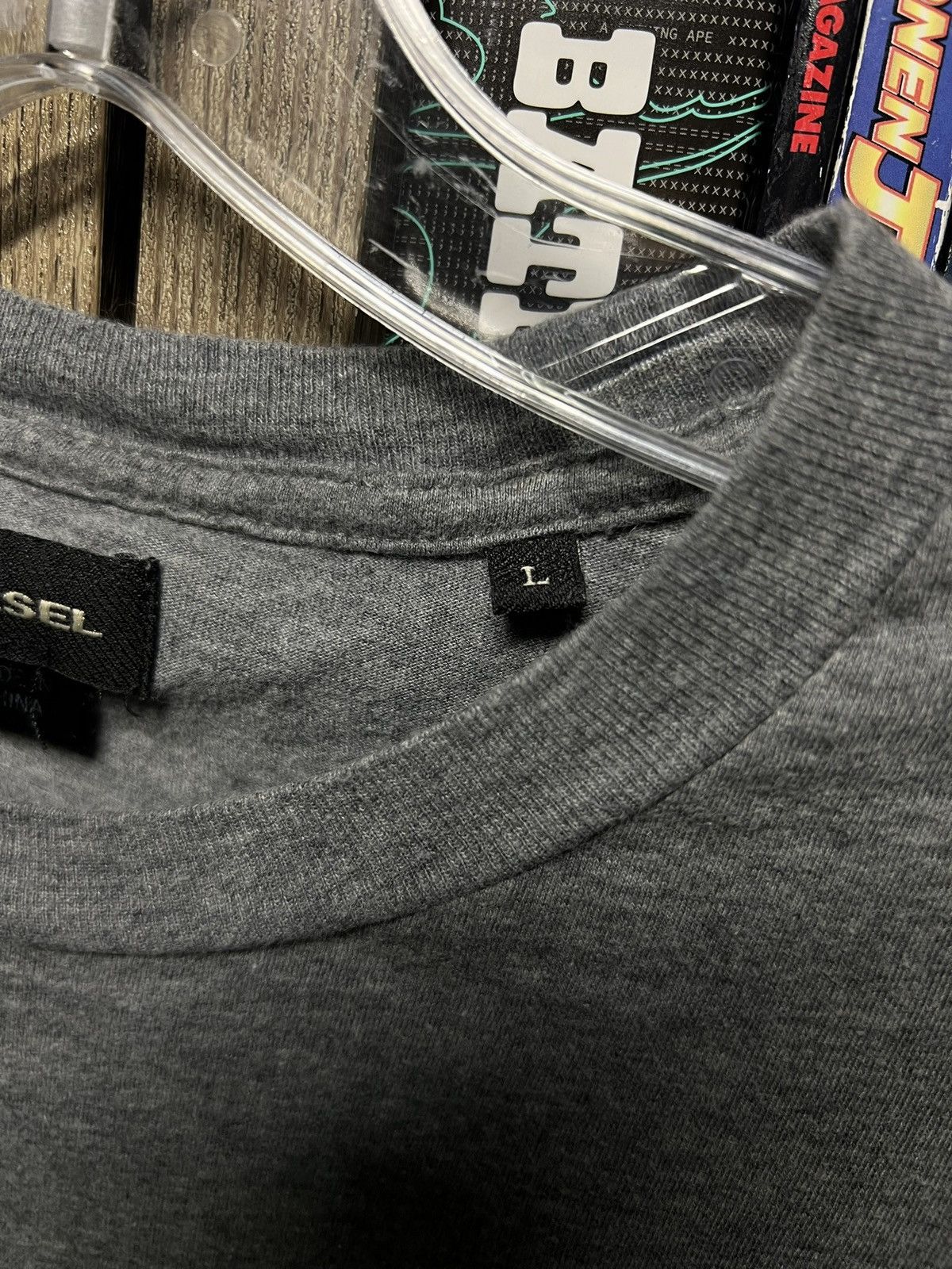 Diesel × Vintage Diesel Denim Pocket T Shirt Y2k Size US L / EU 52-54 / 3 - 2 Thumbnail