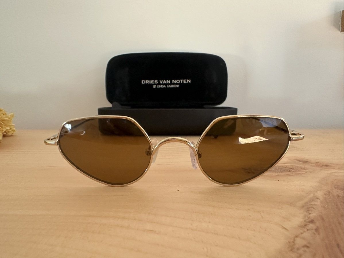 Dries Van Noten × Linda Farrow Dries Van Noten x Linda Farrow Sunglasses Size ONE SIZE - 1 Thumbnail