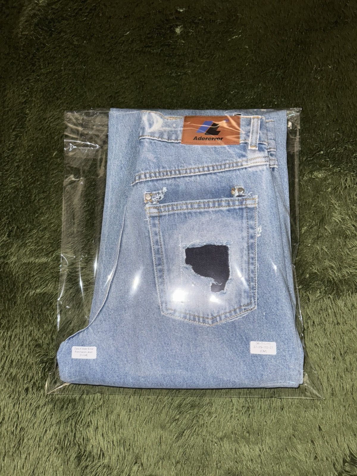 Ader Error × Zara [EU34] ZARA X ADER ERROR Patchwork Jeans Blue Indigo Size US 30 / EU 46 - 14 Thumbnail