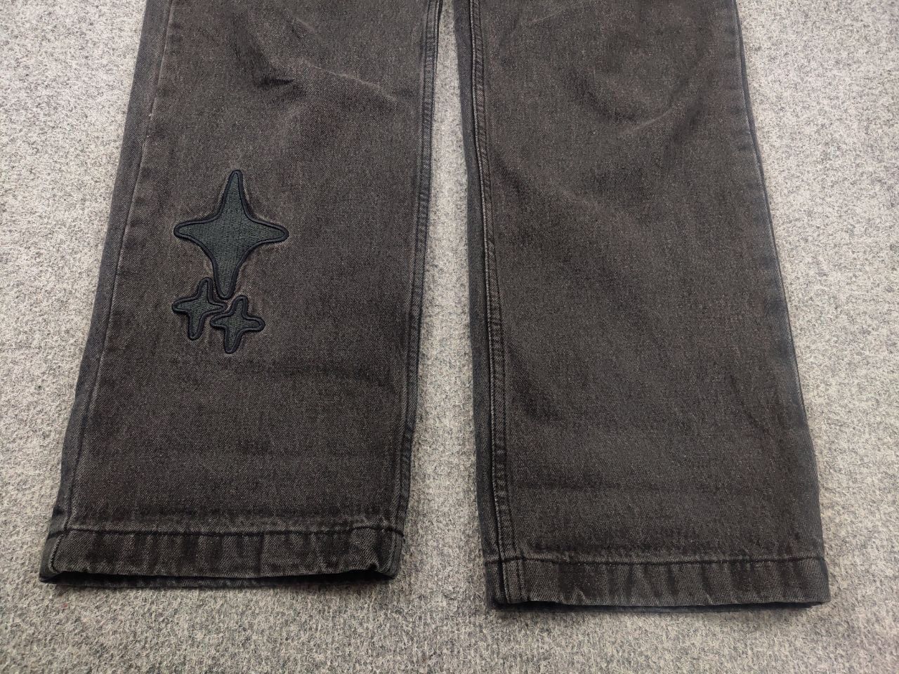 Broken Planet Broken Planet Market carpenter Dark Gray Star Denim Jeans Size US 34 / EU 50 - 5 Thumbnail