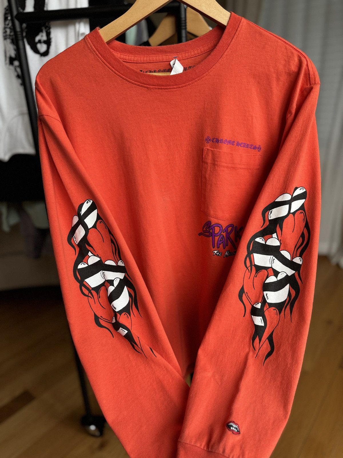 Chrome Hearts Chrome Hearts Matty Boy Sadistic Lipstick Longsleeve Size US XL / EU 56 / 4 - 5 Thumbnail