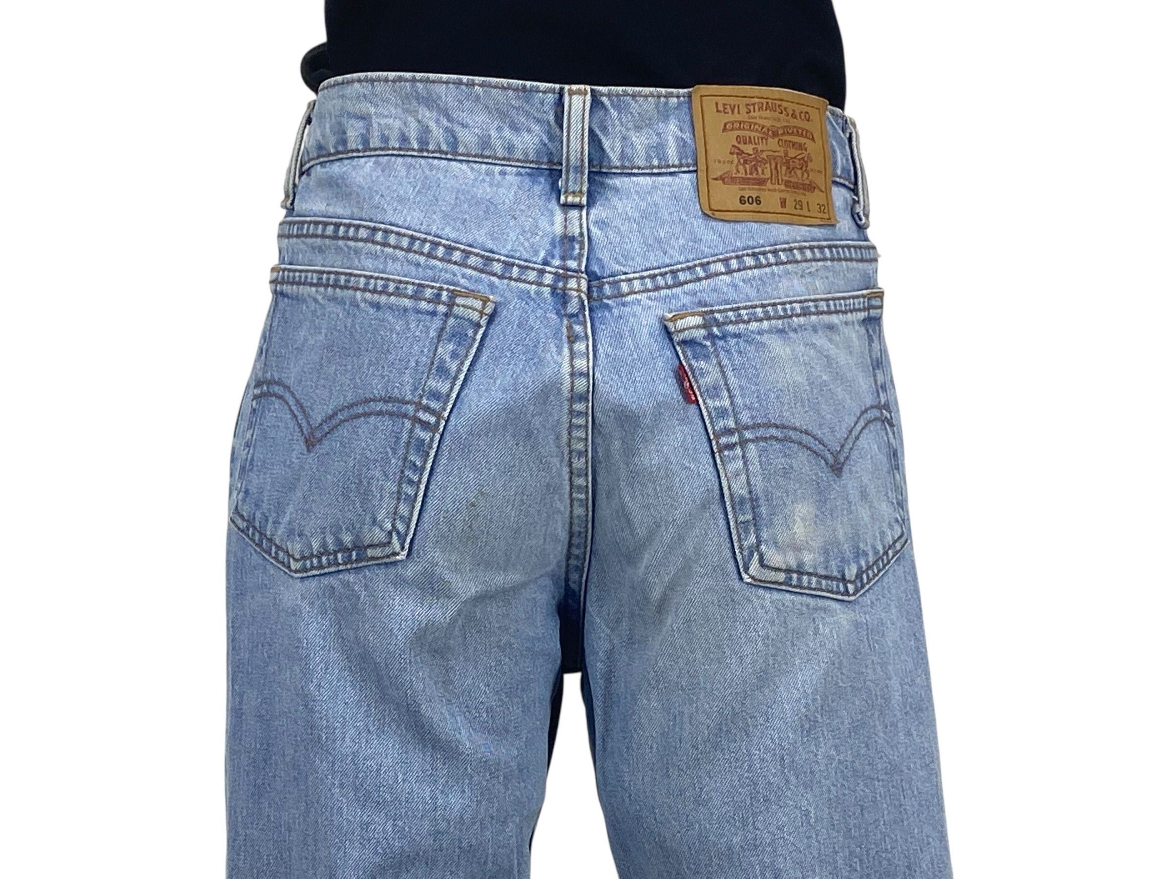 Levi's Levis 606 Light Wash Jeans Size US 27 - 6 Thumbnail
