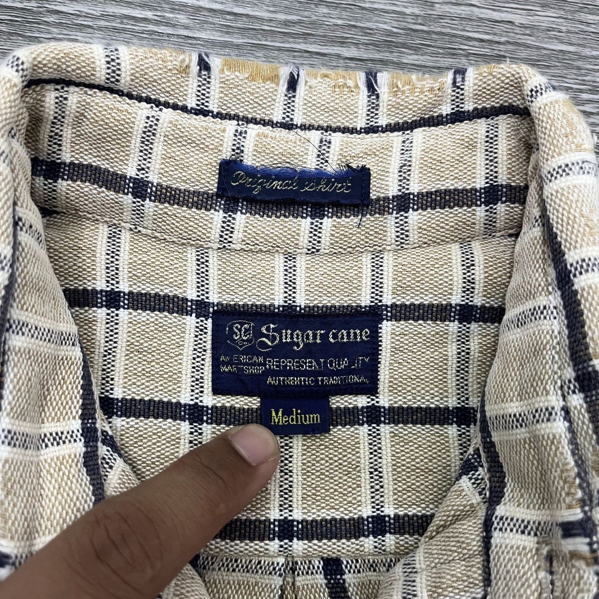 Sugar Cane Vintage Boxy Shirt Sugar Cane Toyo Enterprise Size US M / EU 48-50 / 2 - 4 Thumbnail