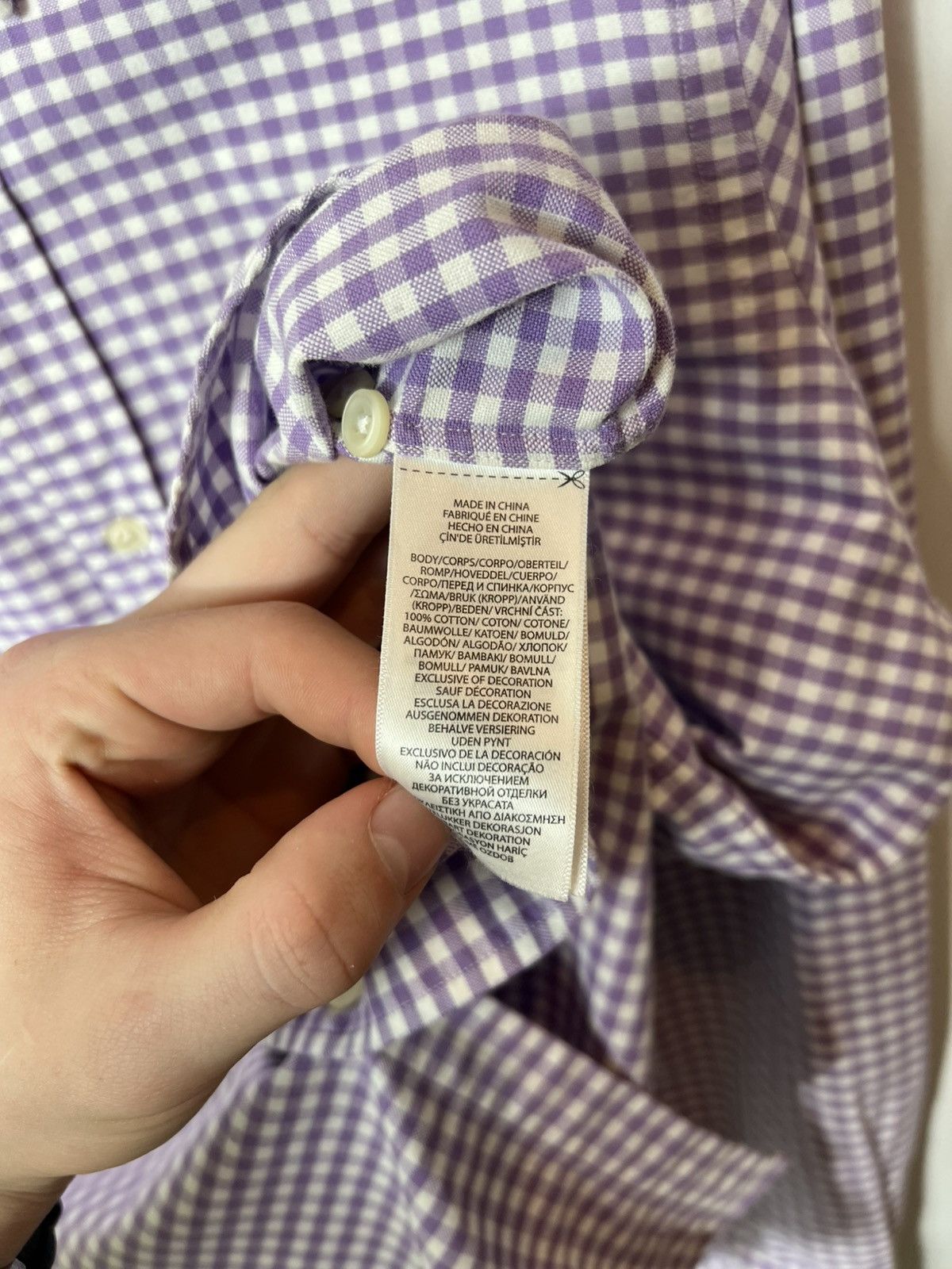 Polo Ralph Lauren Vintage luxury Polo Ralph Lauren Plaid Button Up Shirt Size US S / EU 44-46 / 1 - 6 Thumbnail