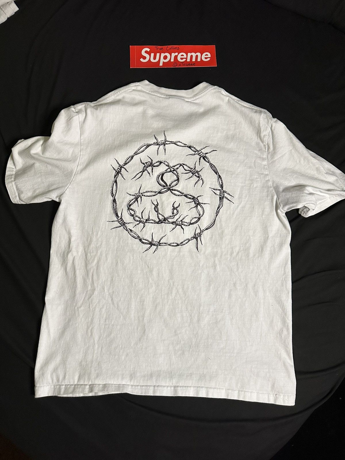 Stussy Stussy barb wire tee Size US M / EU 48-50 / 2 - 2 Thumbnail