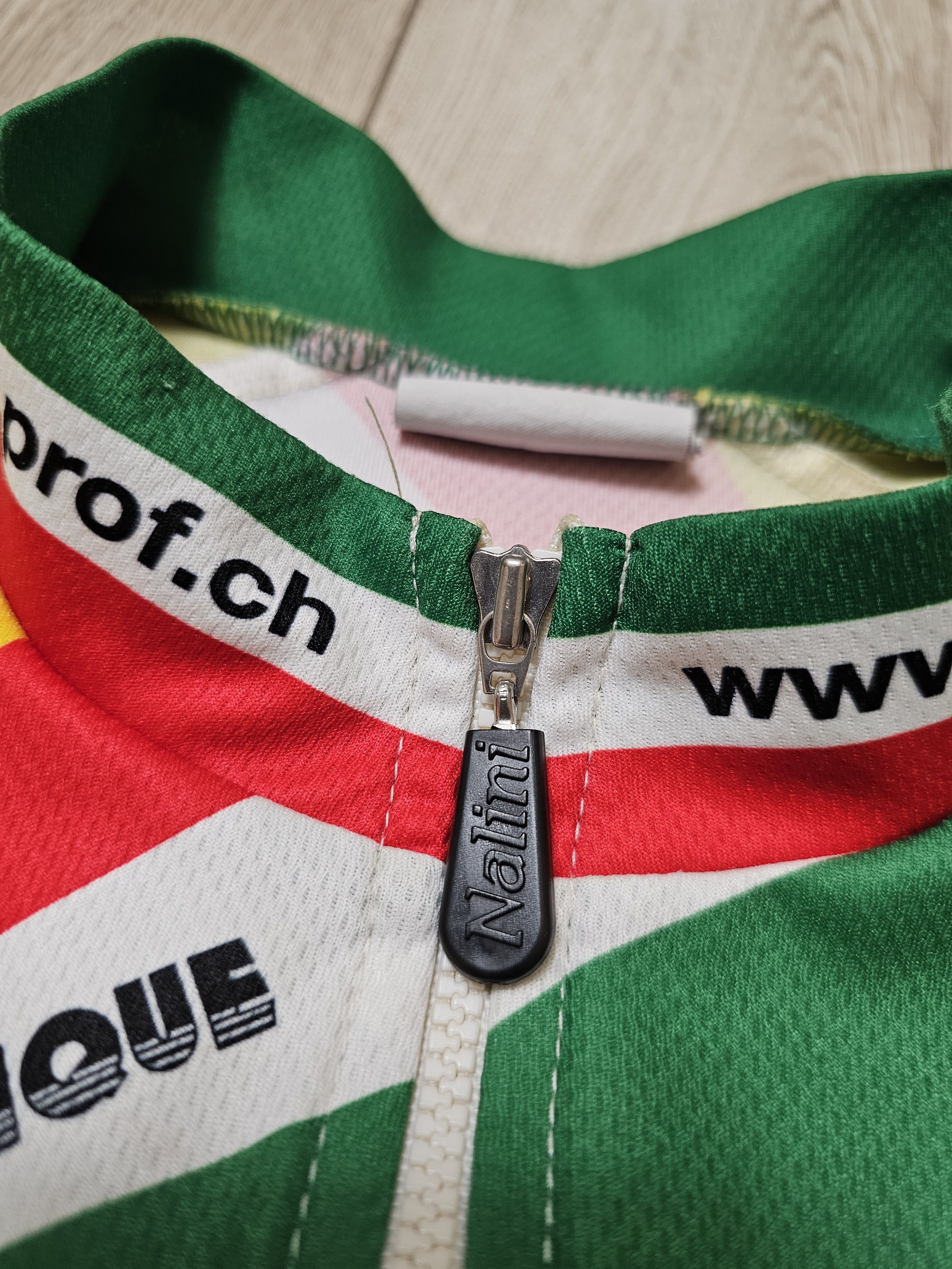 All Sport × Vintage NALINI CYCLINC JERSEY SWITZERLAND VELO TEAM PROF SHIRT Size US M / EU 48-50 / 2 - 7 Thumbnail