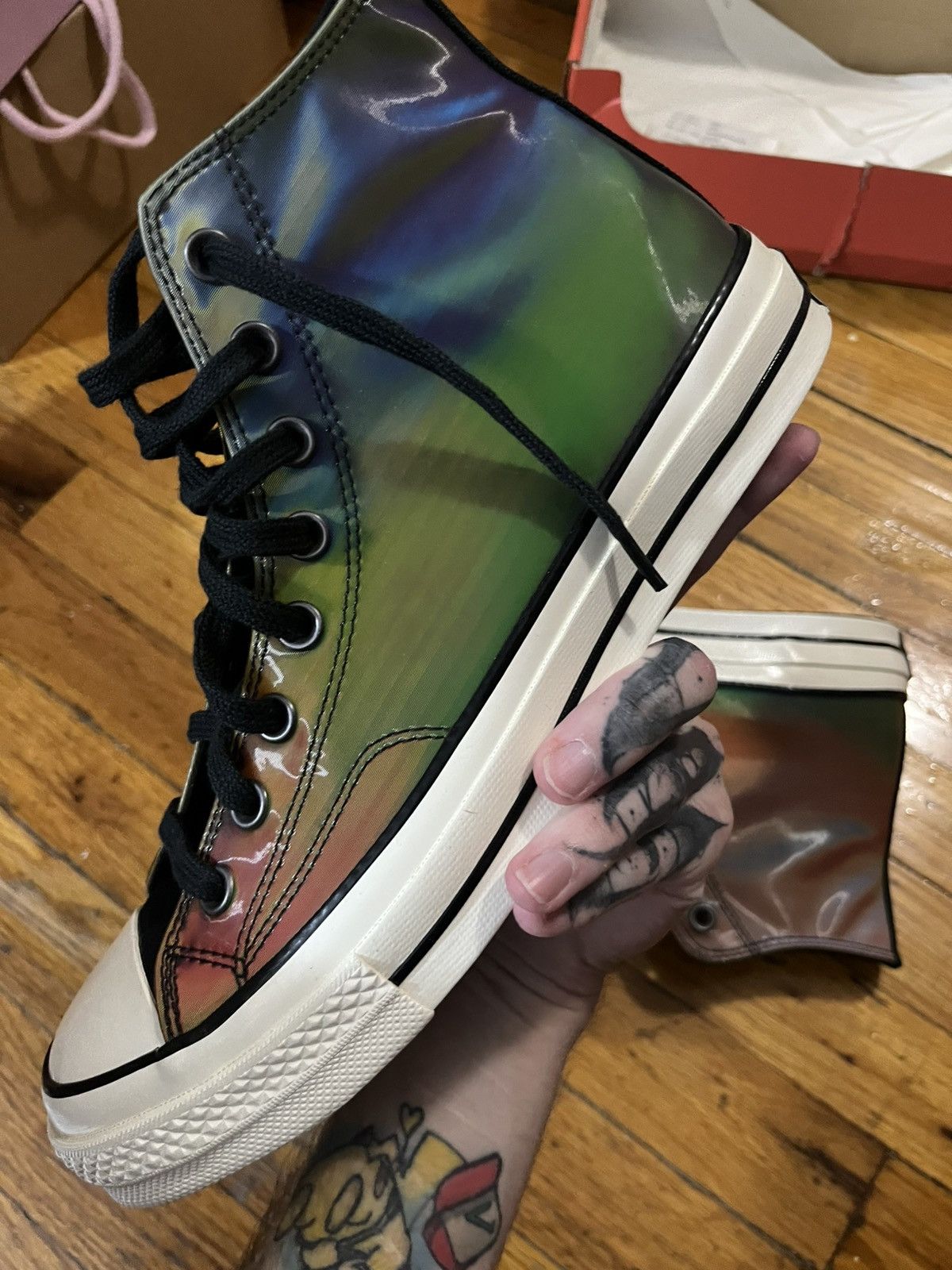 Converse Converse iridescent chucks Size US 9 / EU 42 - 6 Thumbnail