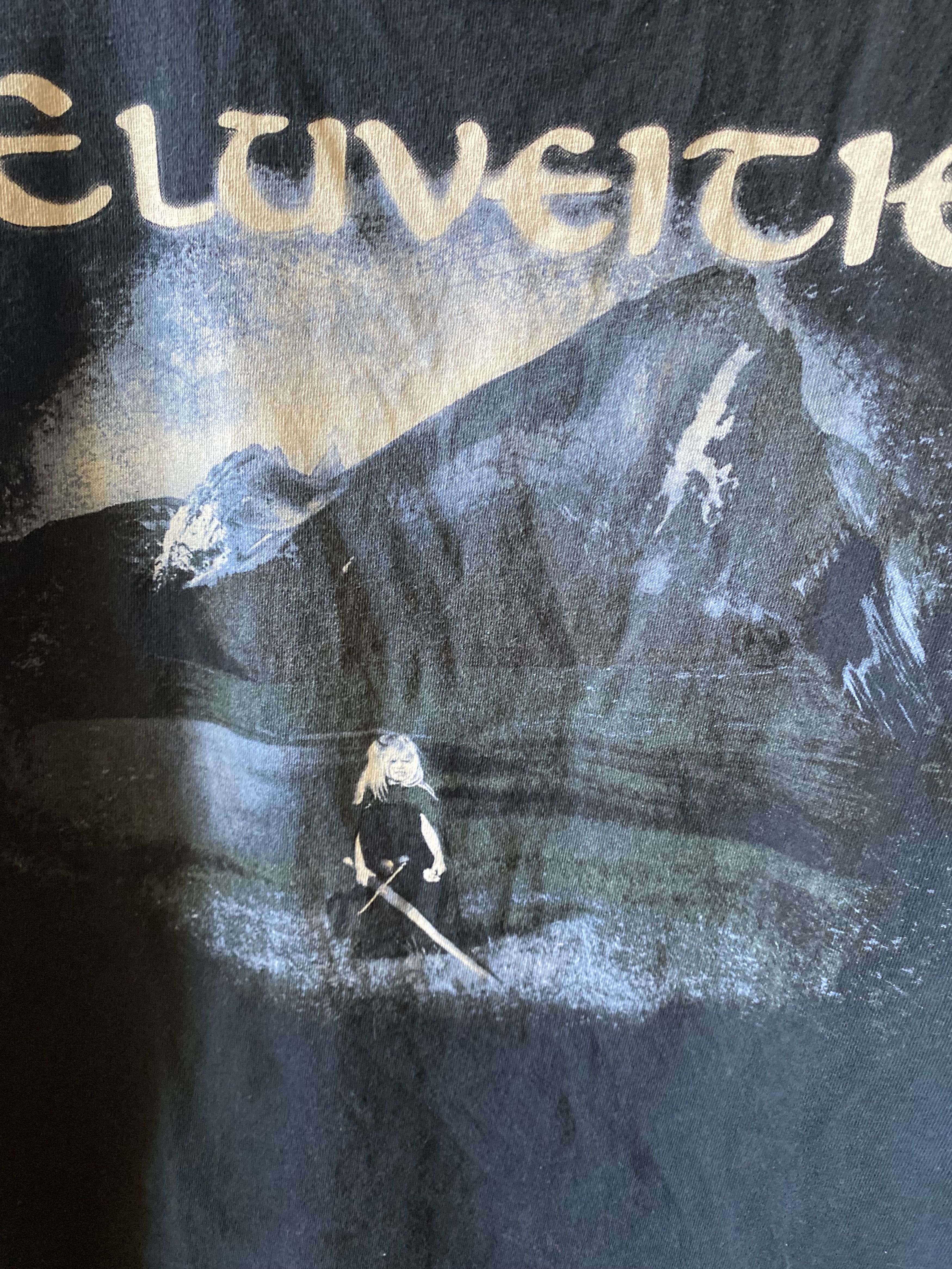 Vintage Vintage Eluveitie Slania 2008 T-Shirt Metal Archive Size US S / EU 44-46 / 1 - 4 Thumbnail