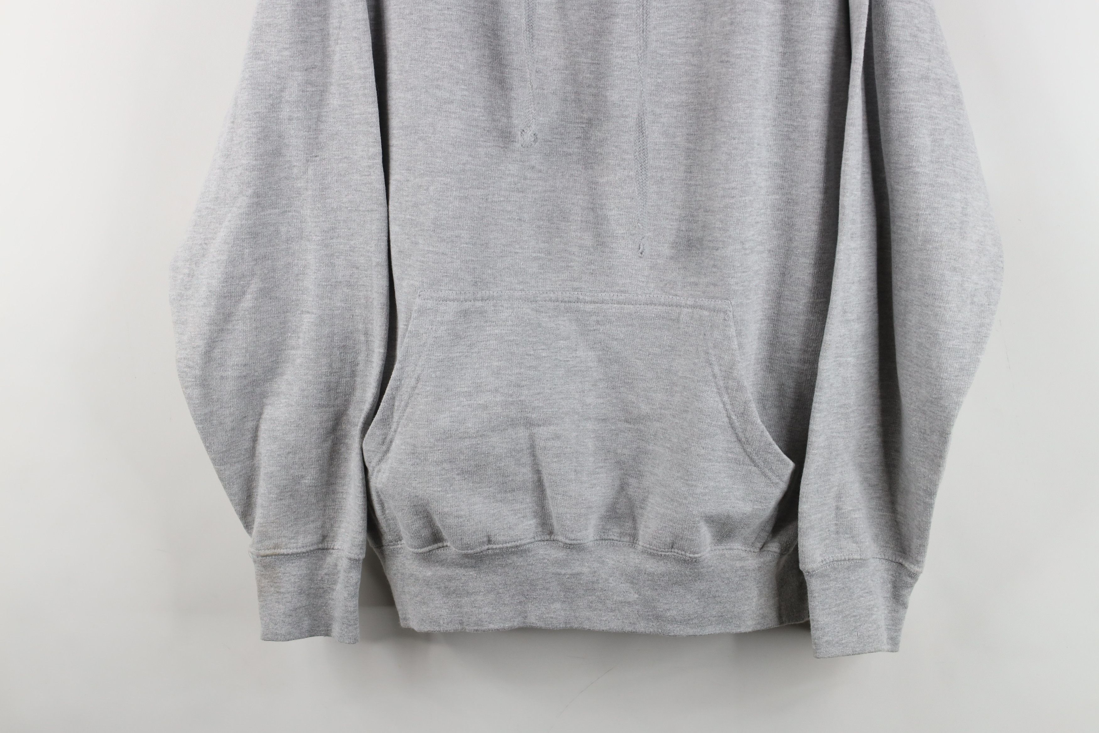 Vintage Vintage Y2K Streetwear Blank Hoodie Sweatshirt Heather Gray Size US M / EU 48-50 / 2 - 3 Thumbnail
