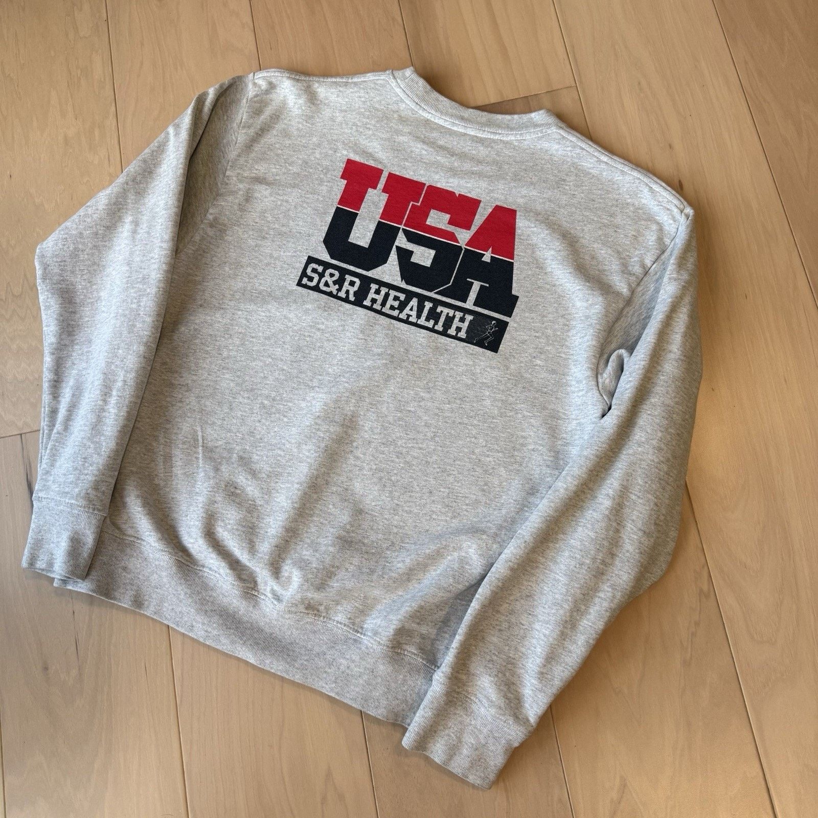 Sporty & Rich Sporty & Rich Sweatshirt Small Gray Minimalist Made in USA Size S / US 4 / IT 40 - 9 Thumbnail