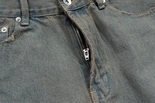 VIBE Grey damage flare jeans Size US 30 / EU 46 - 4 Thumbnail