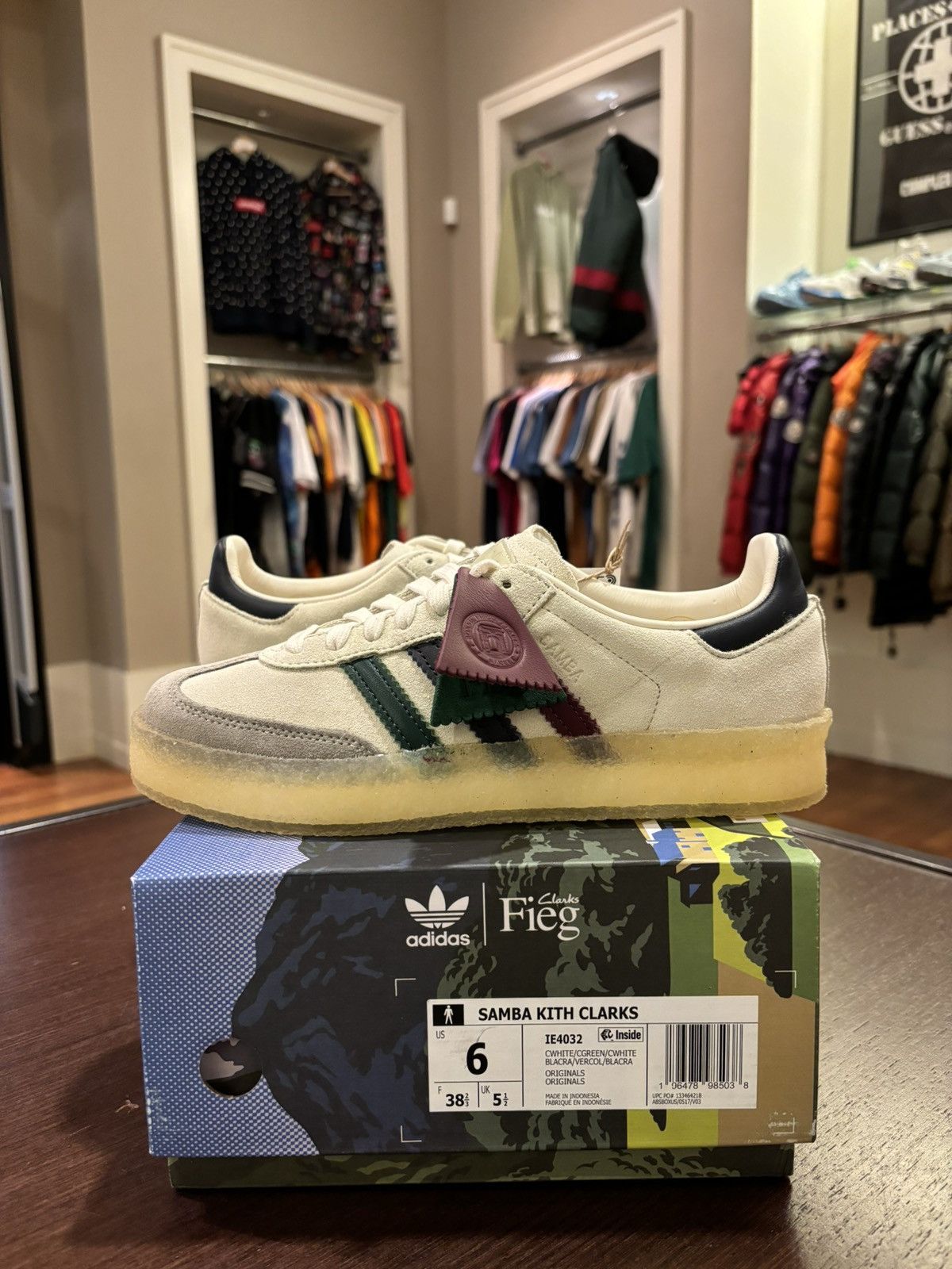 Adidas × Clarks × Kith Adidas Samba Kith Clarks Size US 6 / EU 39 - 1 Thumbnail