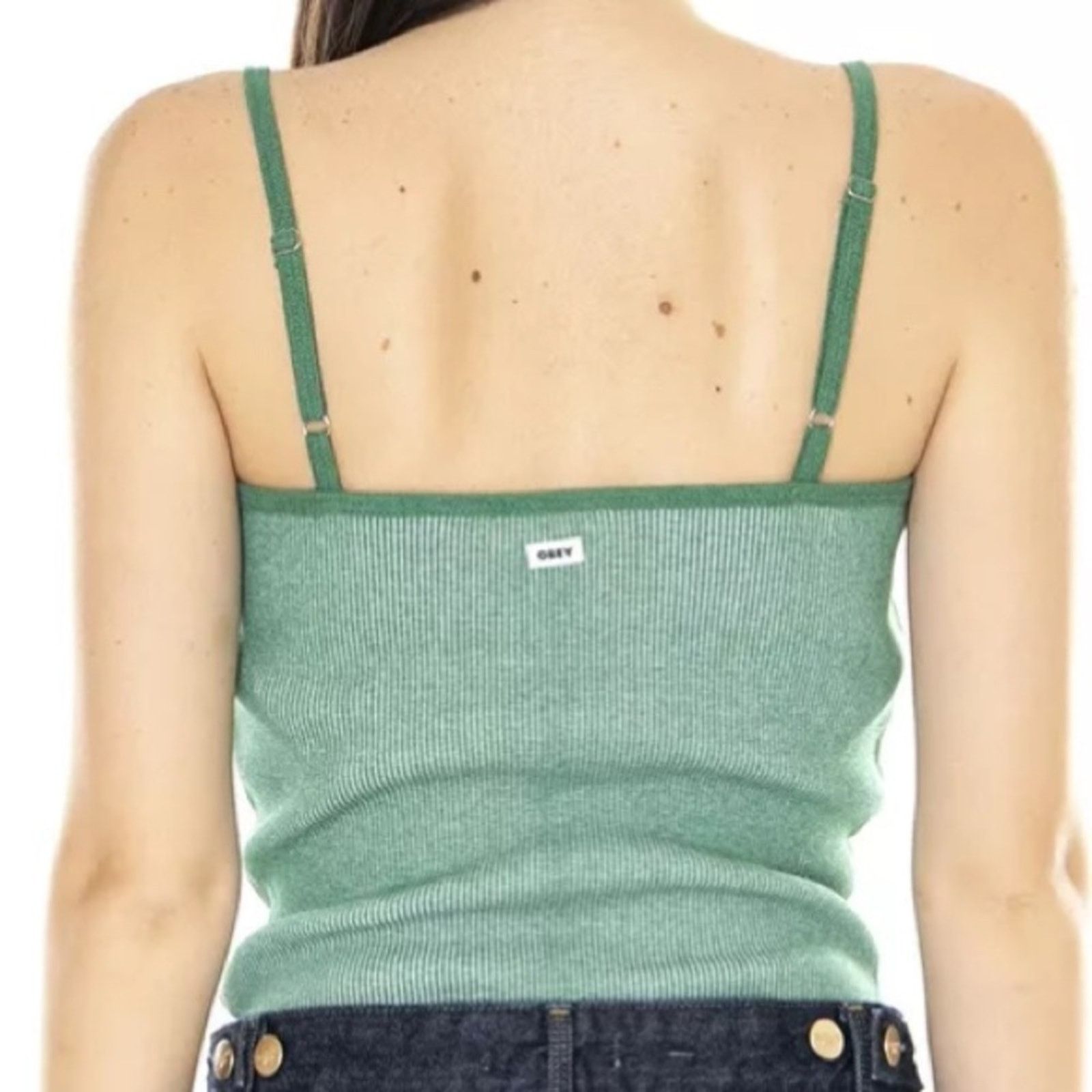 Obey Obey Eva Cropped Tank - Palm Leaf Multi Size S Size S / US 4 / IT 40 - 3 Thumbnail