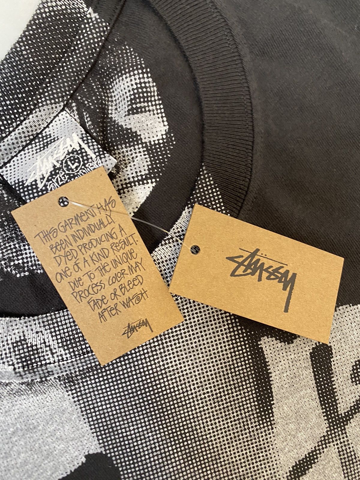 Stussy Stüssy Lady Paris T-shirt L, black, with print new with tag. Size US L / EU 52-54 / 3 - 15 Thumbnail