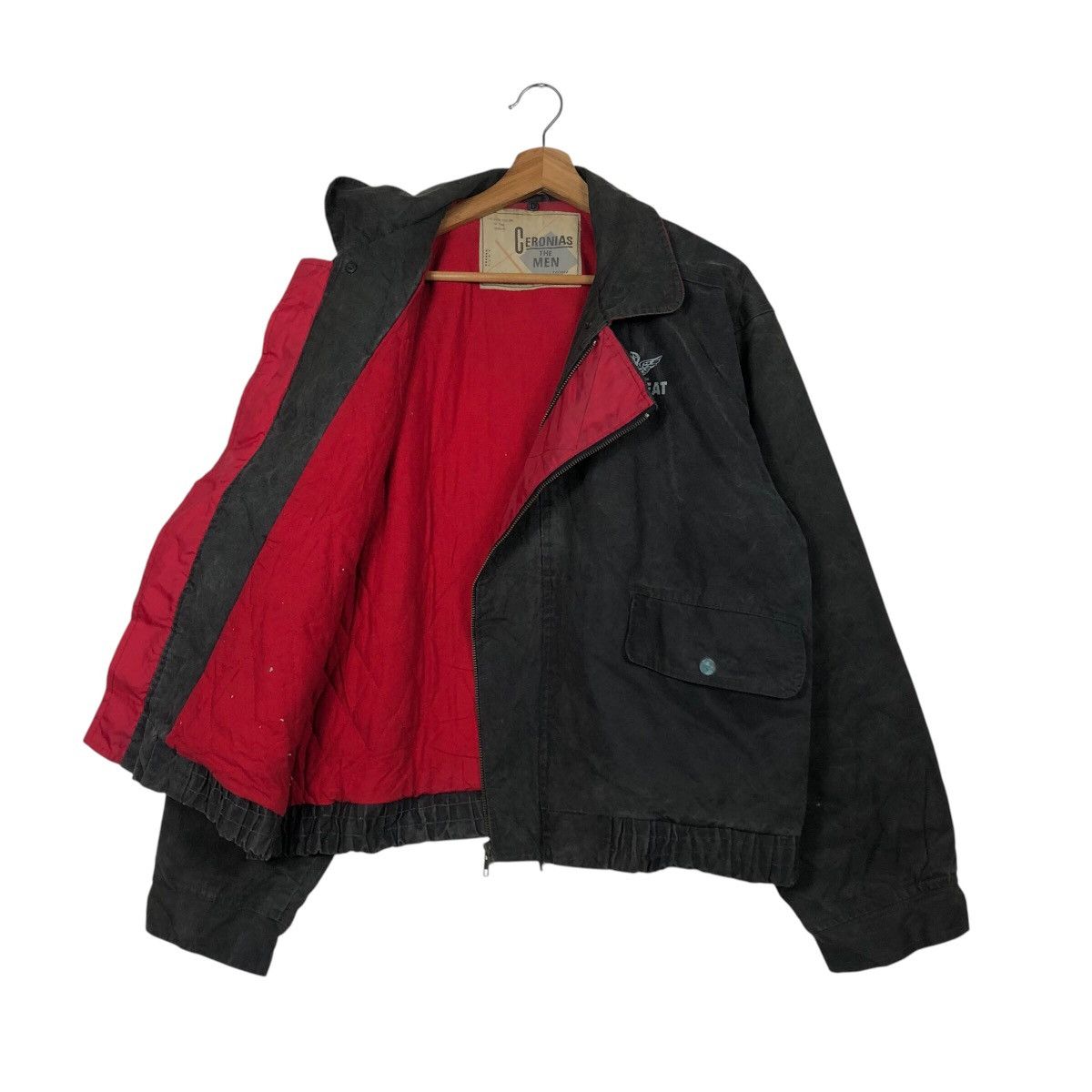 Japanese Brand 📌Vintage Bomber Jacket Ceronias For Men Issey Miyake Biker Size US L / EU 52-54 / 3 - 12 Thumbnail