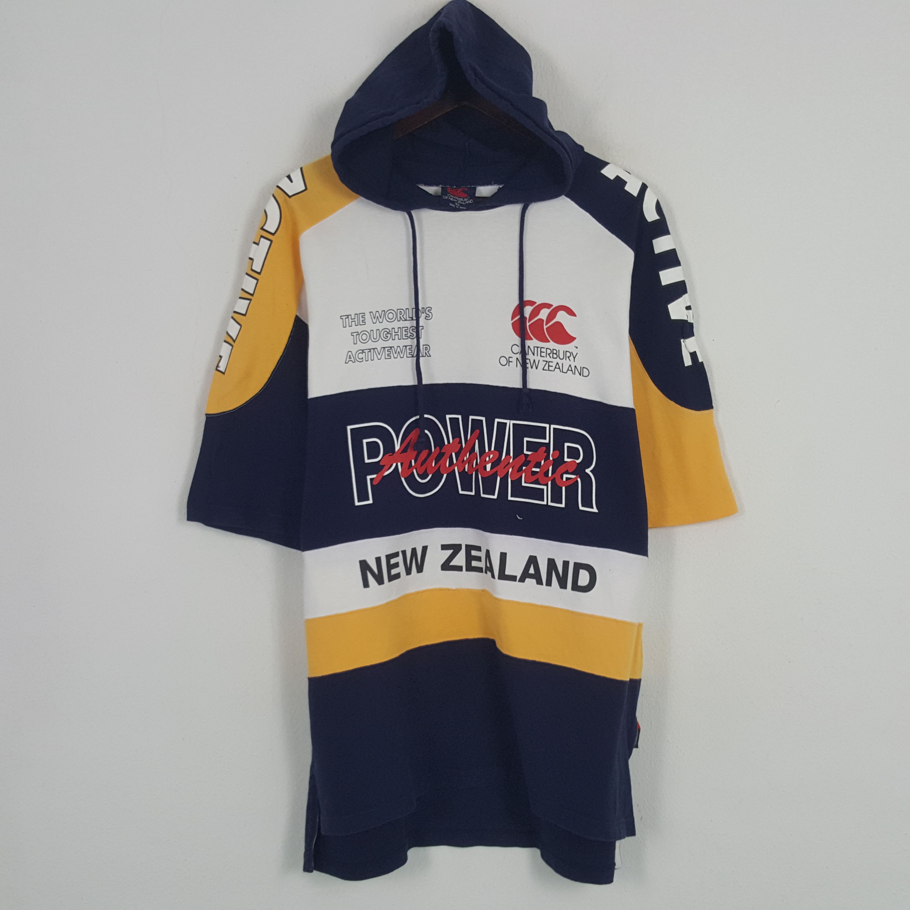 Canterbury of New Zealand × Vintage Vintage Canterbury Of New Zealand Long Tshirt Hoodie Size US L / EU 52-54 / 3 - 3 Thumbnail
