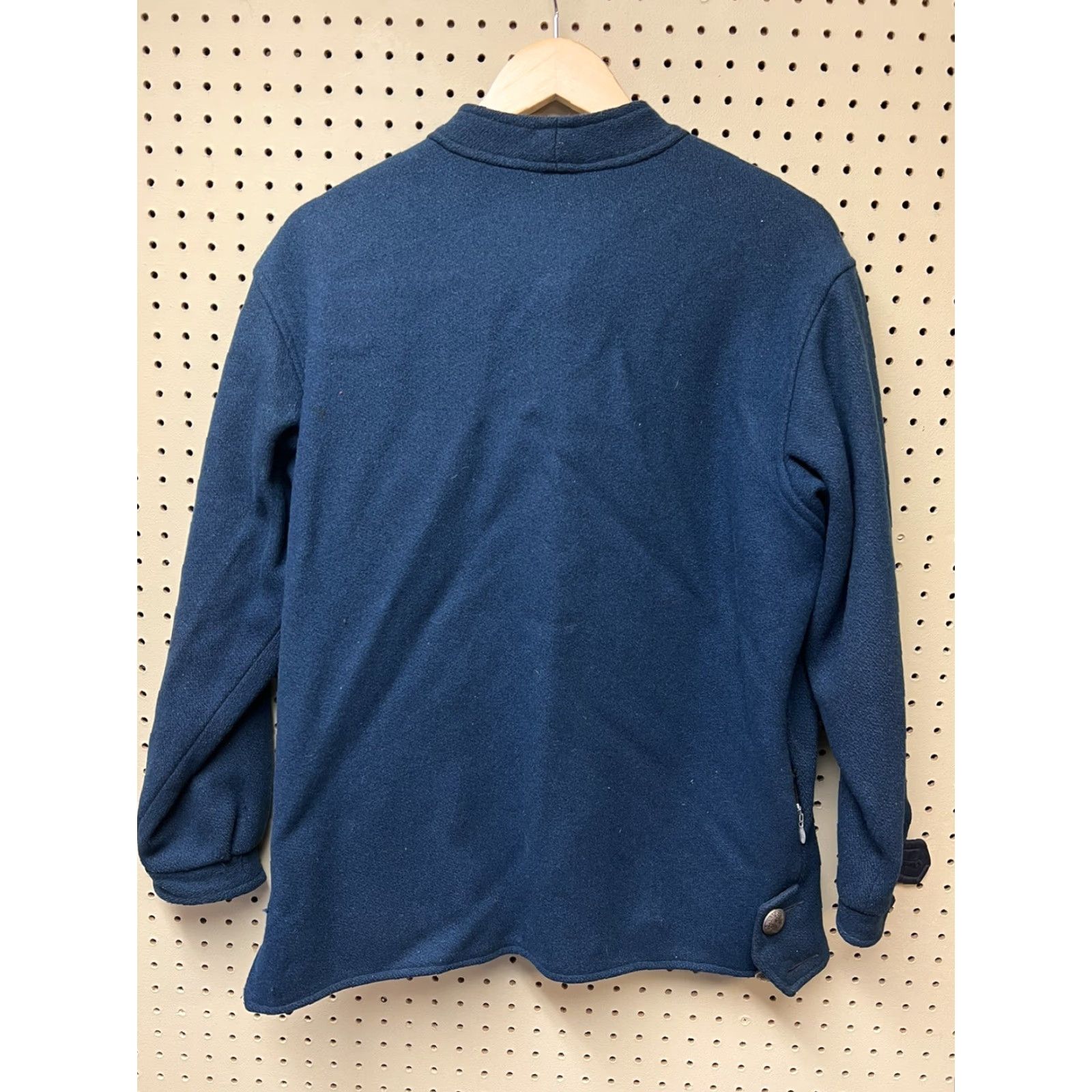 Vintage VINTAGE SPORTCASTER Jacket Blue Wool Large L Ski 1950s Button Zip - Winter Size US L / EU 52-54 / 3 - 2 Thumbnail