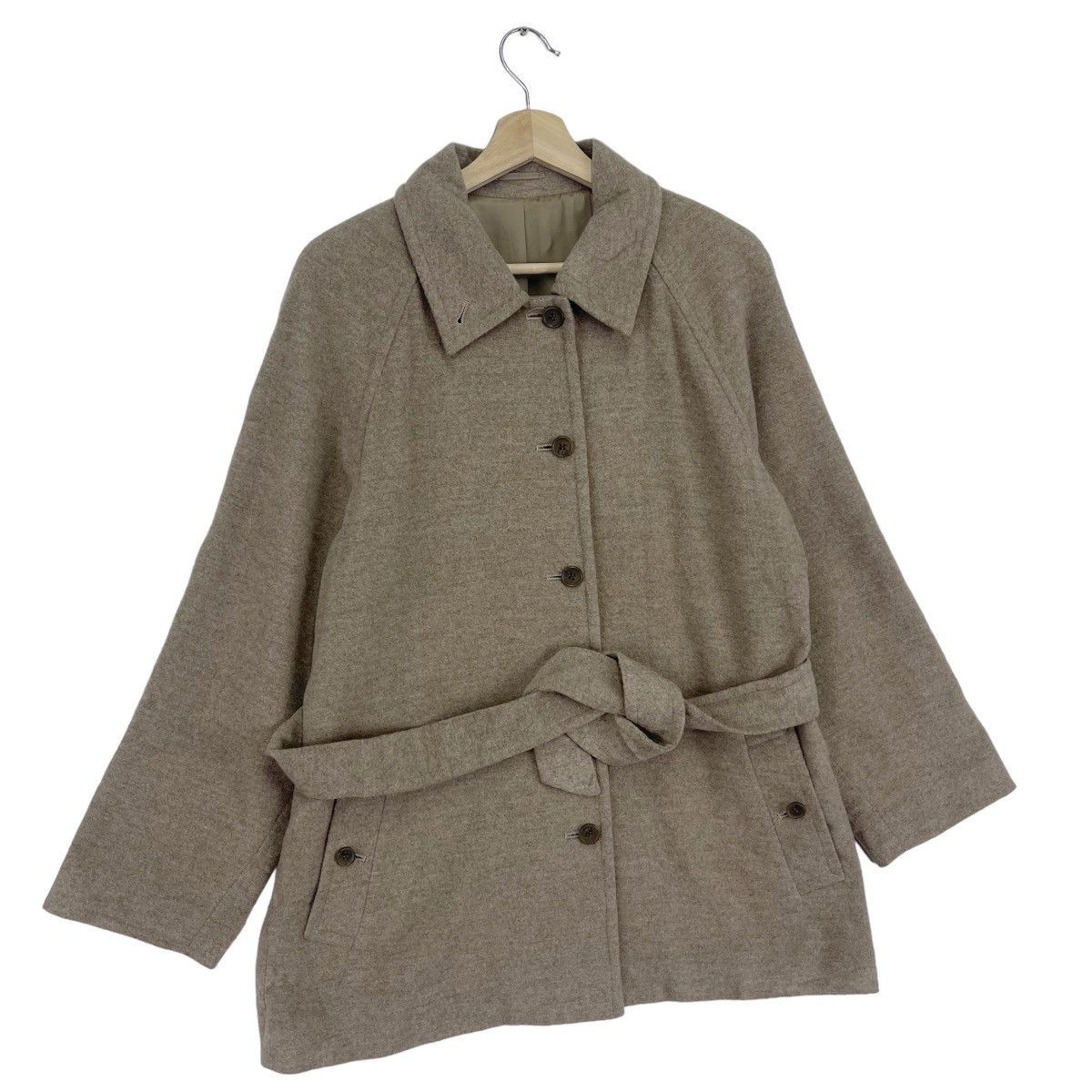 Margaret Howell × Vintage Margaret Howell Blend Wool Coat Size M / US 6-8 / IT 42-44 - 3 Thumbnail