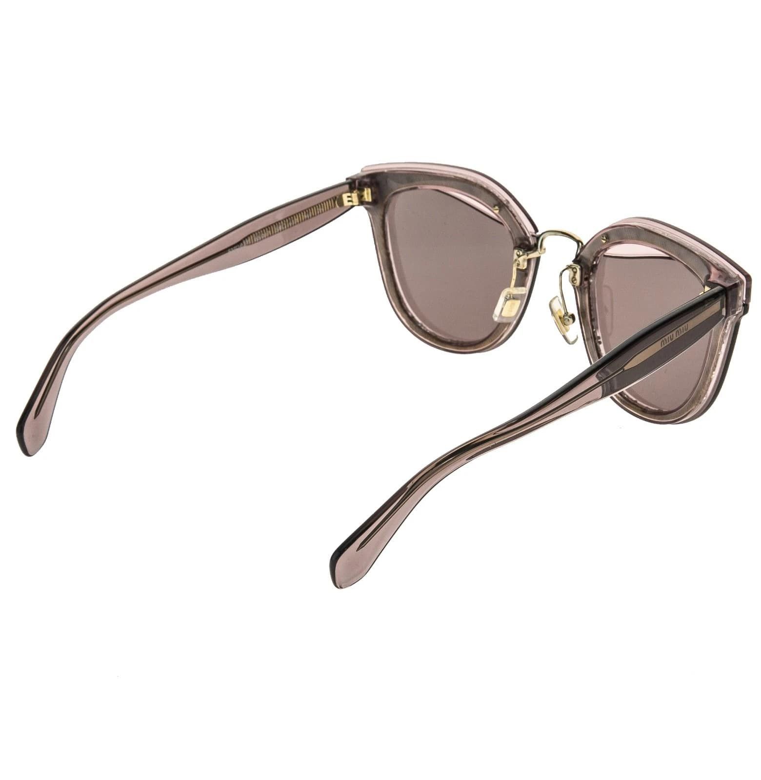 Miu Miu MIU MIU MU03TS REVEAL EVOLUTION GLITTER 03T Transparent Pink Size ONE SIZE - 2 Thumbnail