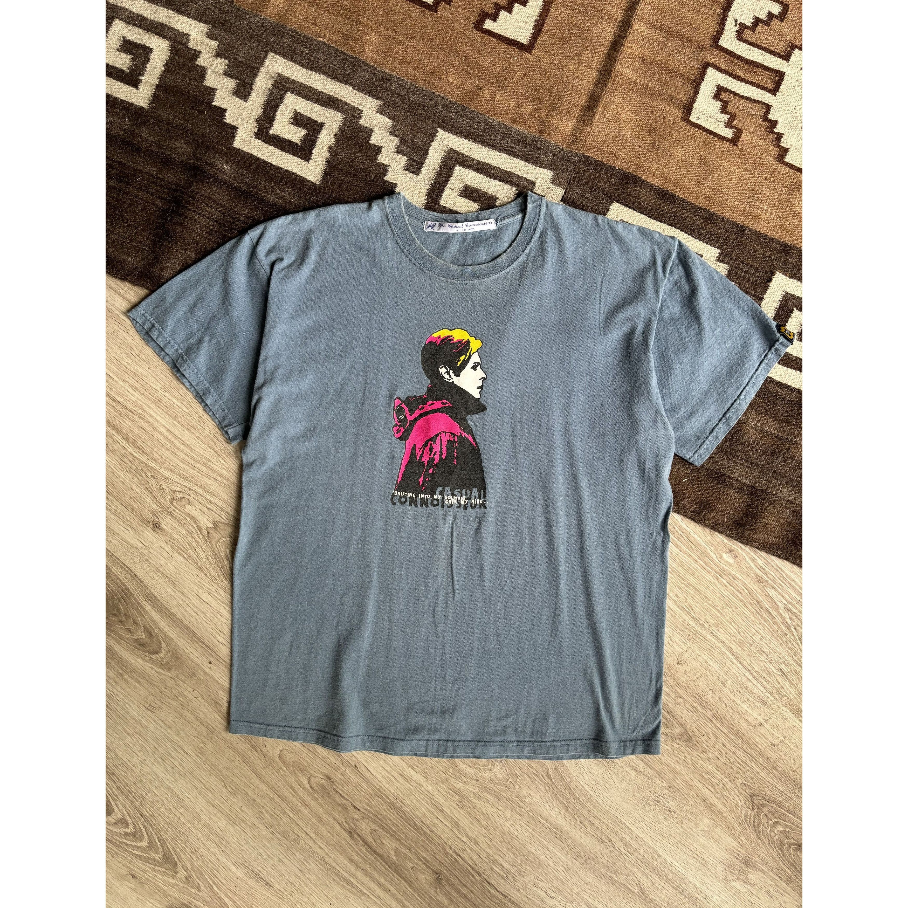 Other Casual Connoisseur David Bowie Vintage T Shirt Size US L / EU 52-54 / 3 - 3 Thumbnail