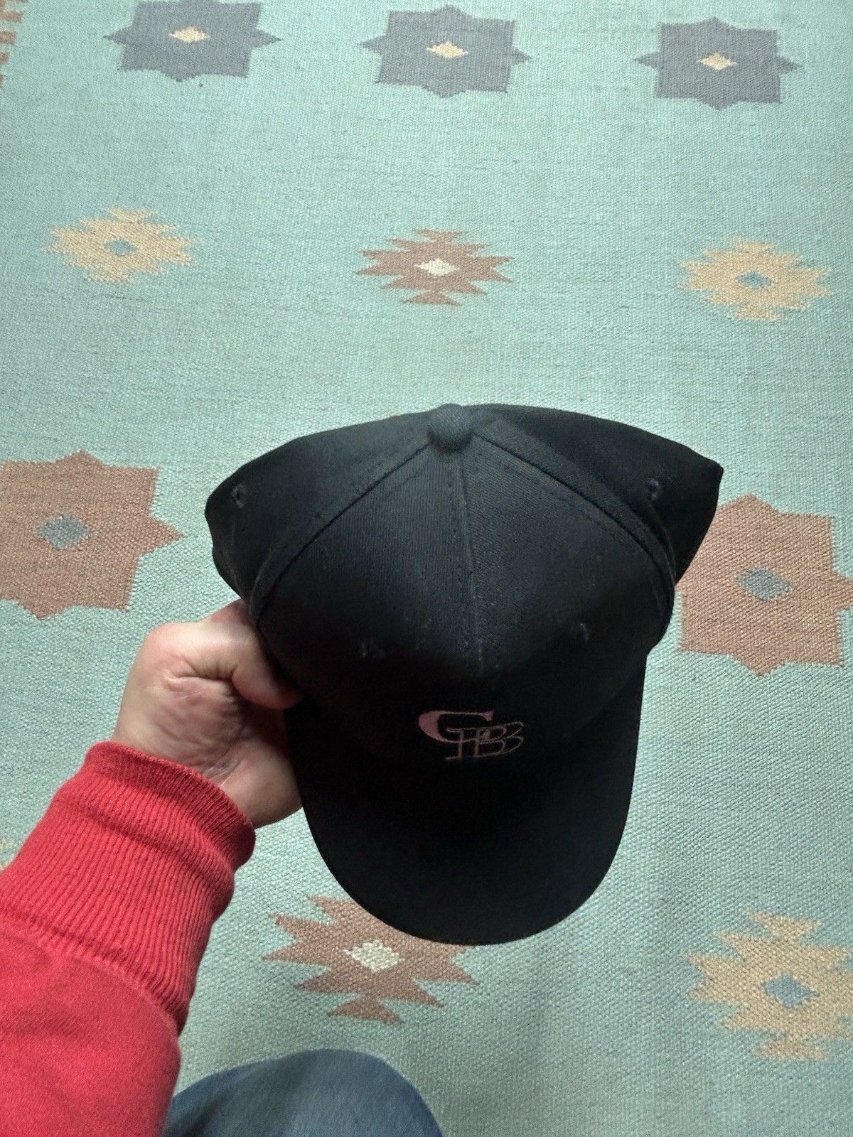 Vintage Vintage SnapBack hat Clint black CB logo country music black Size ONE SIZE - 3 Thumbnail