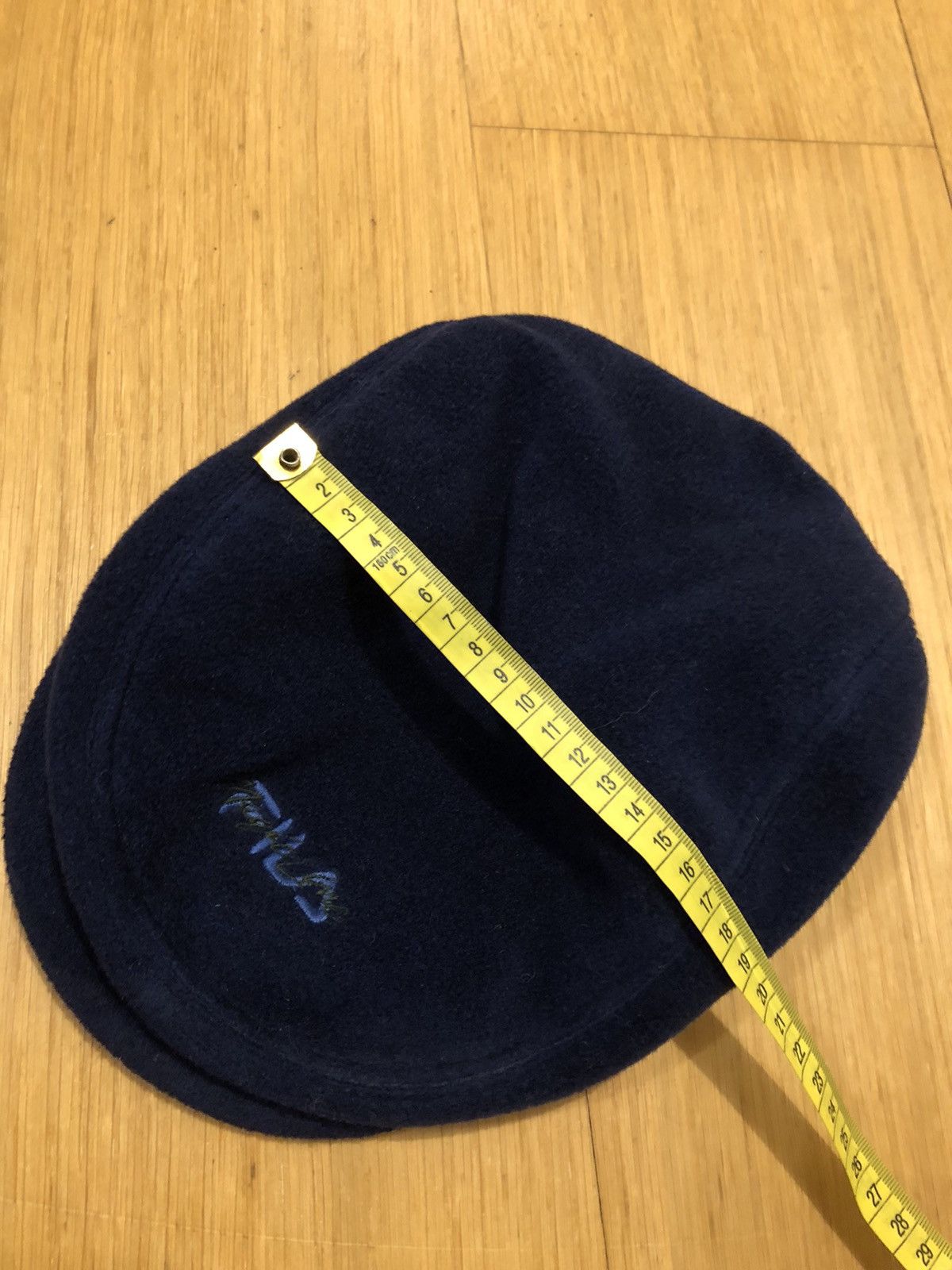 Fila × Vintage Vintage Fila Fleece Hat Cap Size ONE SIZE - 7 Thumbnail