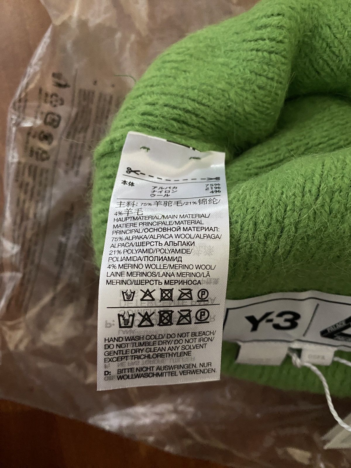 Y-3 Y-3 PALACE BEANIE Size ONE SIZE - 5 Thumbnail