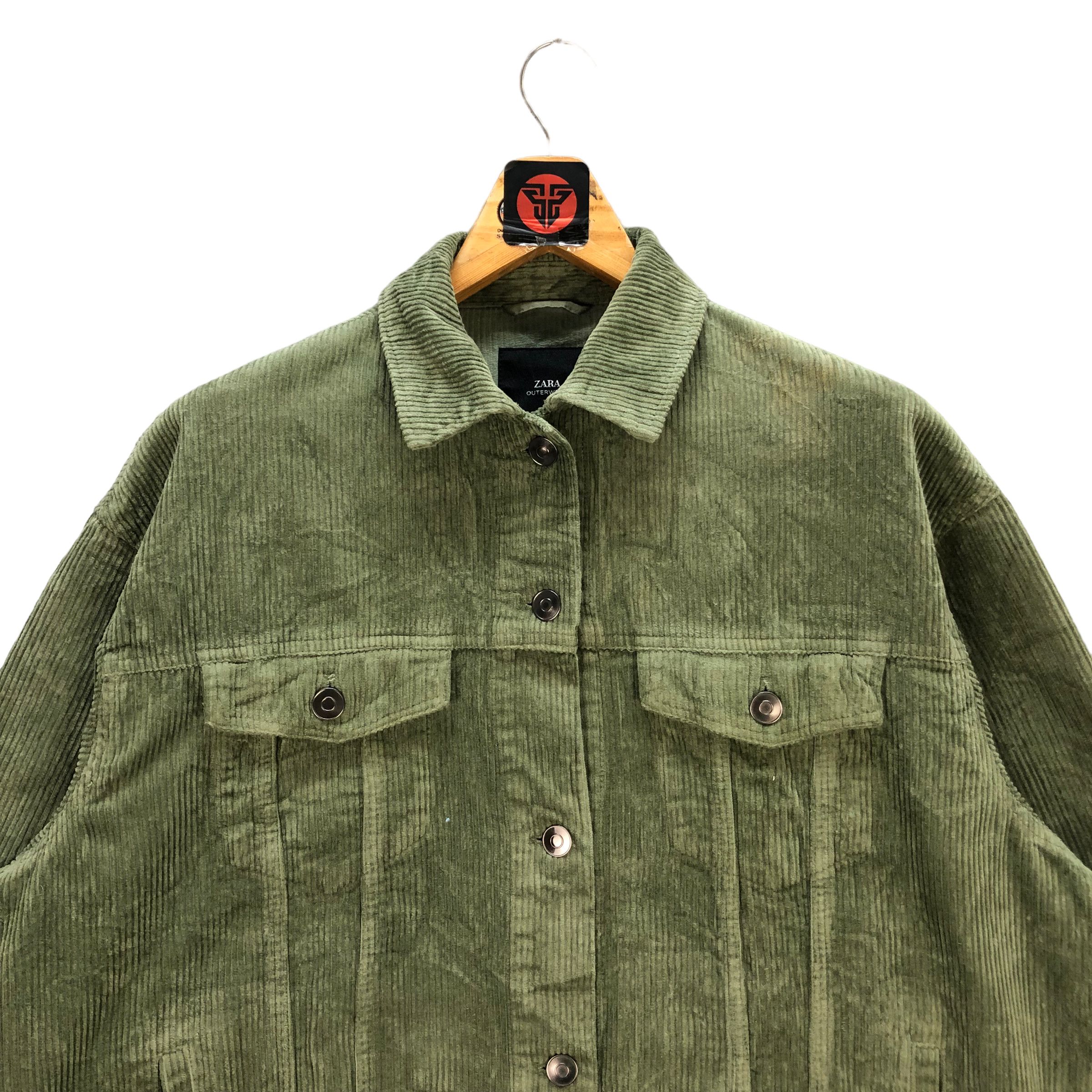 Zara ZARA OUTERWEAR CORDUROY JACKET OVERSIZED #7409-144 Size M / US 6-8 / IT 42-44 - 2 Thumbnail