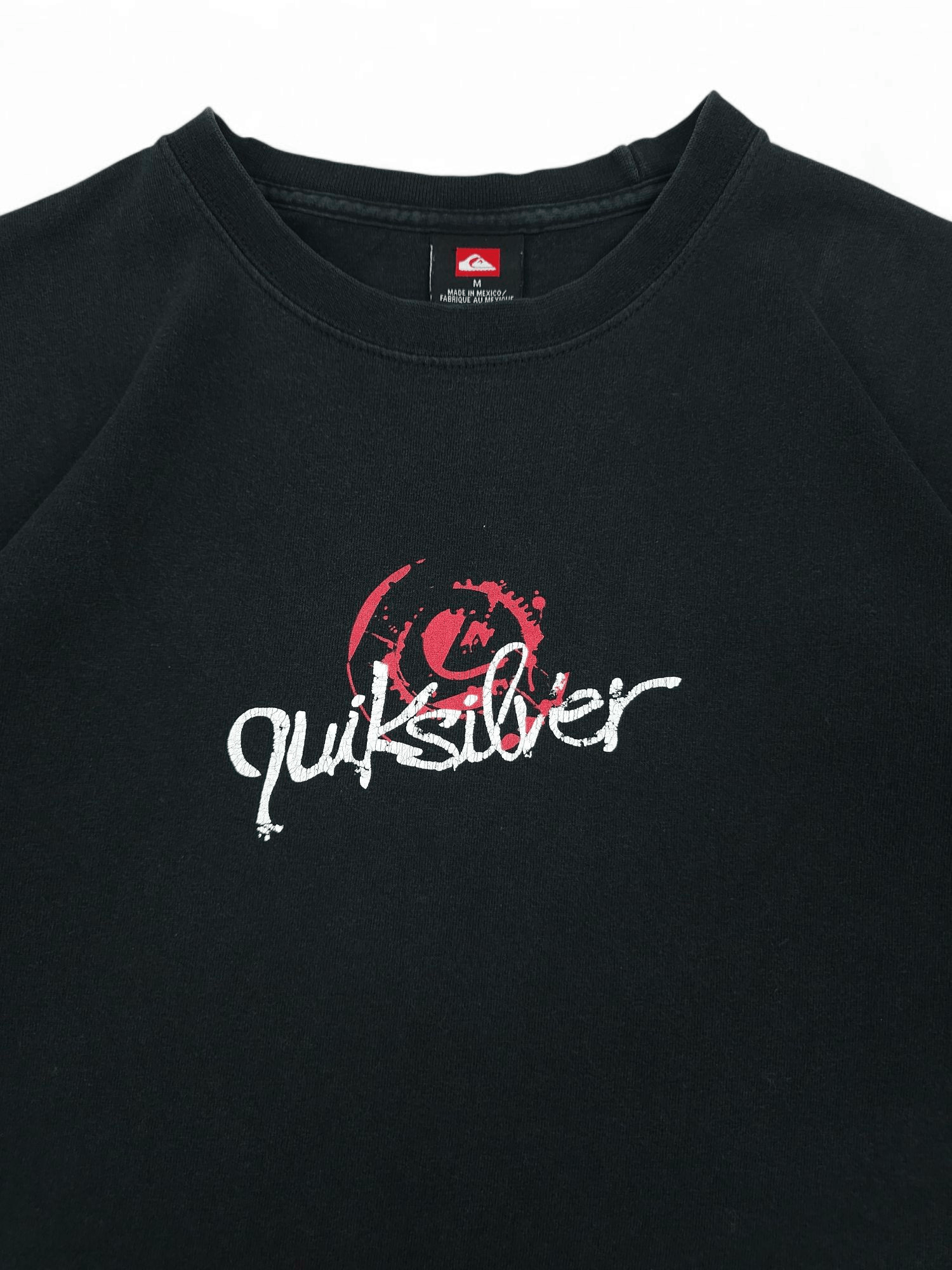 Quiksilver 💎 90's Vintage Washed Quiksilver Big Logo Surf Tee Y2K Size US M / EU 48-50 / 2 - 3 Thumbnail