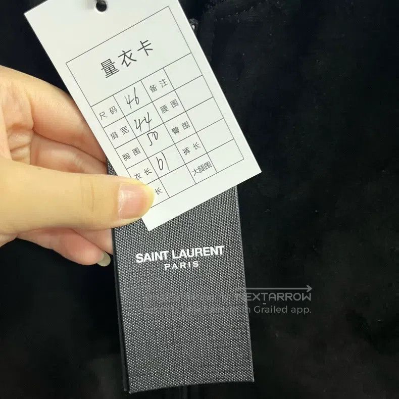 Saint Laurent Paris Saint Laurent Paris Classic Black Suede Jacket Size US S / EU 44-46 / 1 - 5 Thumbnail