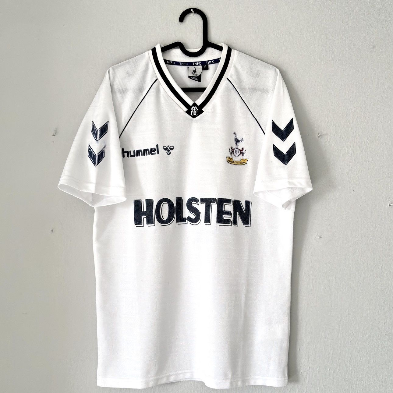 Hummel × Vintage 1990 1991 Tottenham Hotspur Home Retro Replica Soccer Jersey Size US M / EU 48-50 / 2 - 3 Thumbnail